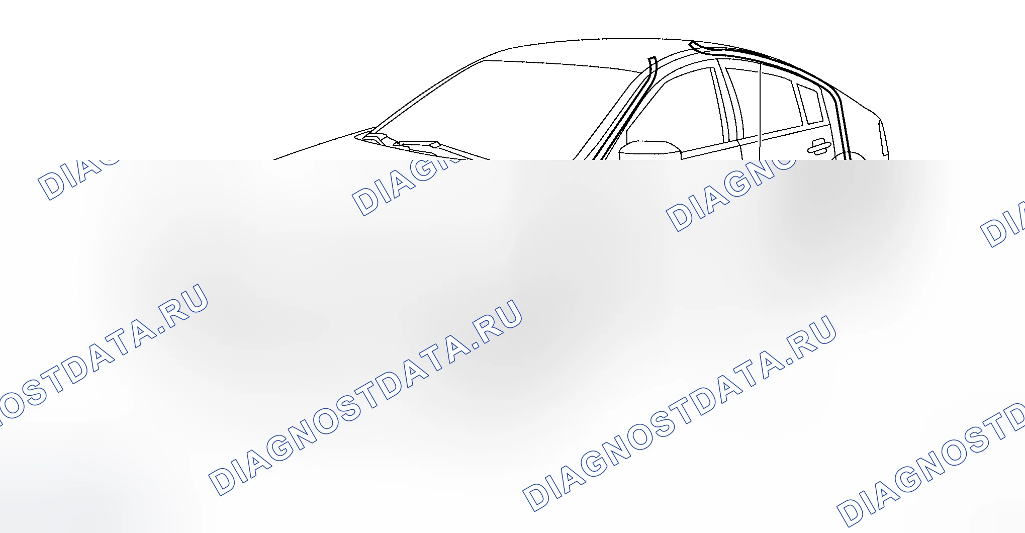 Рис. 24: СЛИВНЫЕ ШЛАНГИ. Honda Prelude I