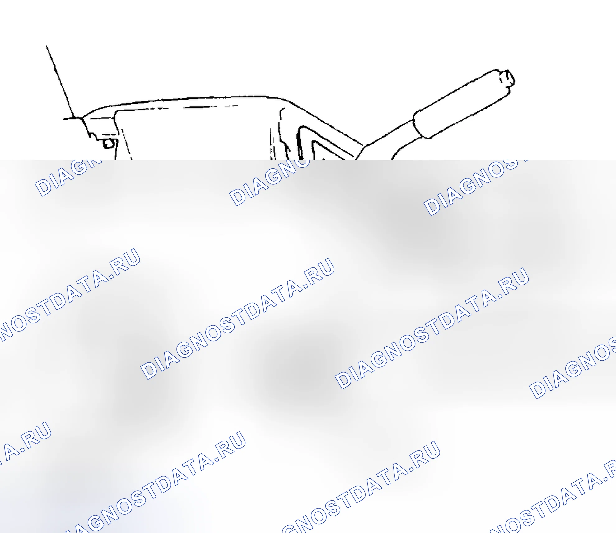 Рис. 48: Примечание по снятию крышки консоли. Mazda Protege BJ
