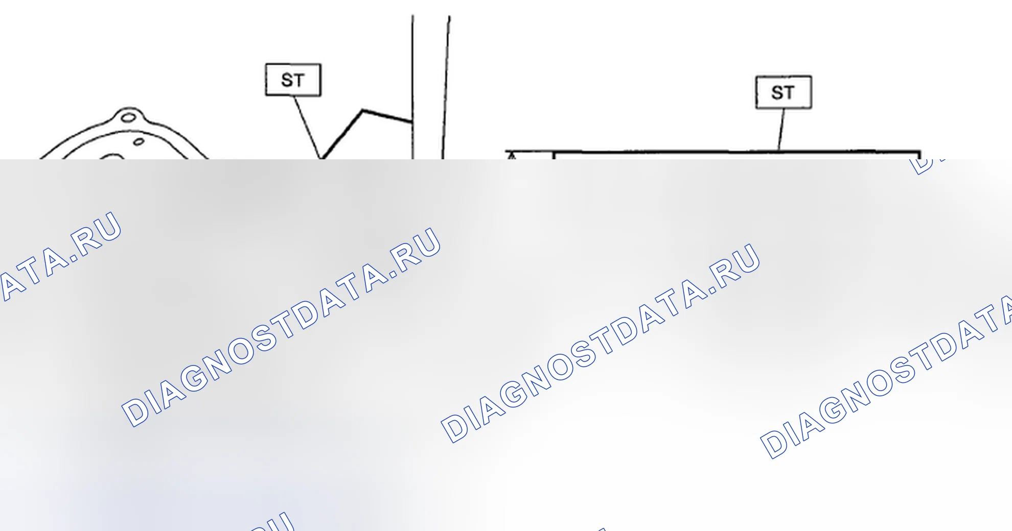 Рис. 430: РЕГУЛИРОВКА автоматической трансмиссии (акпп). Subaru Outback BR