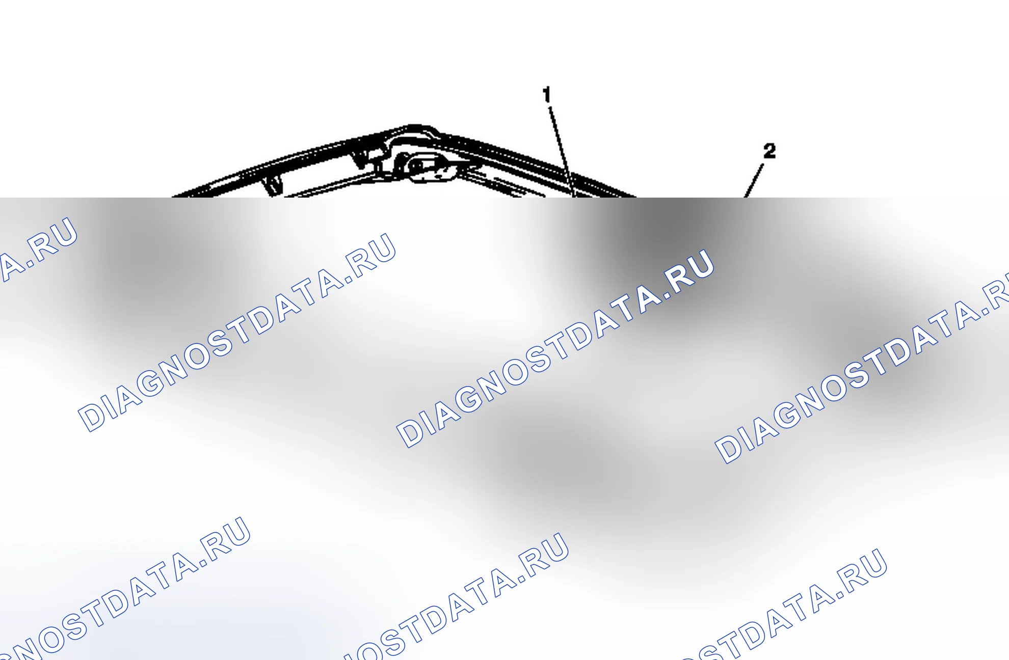 Рис. 33: Замена задней защелки панели/окна подъема крыши. Chevrolet Corvette C6