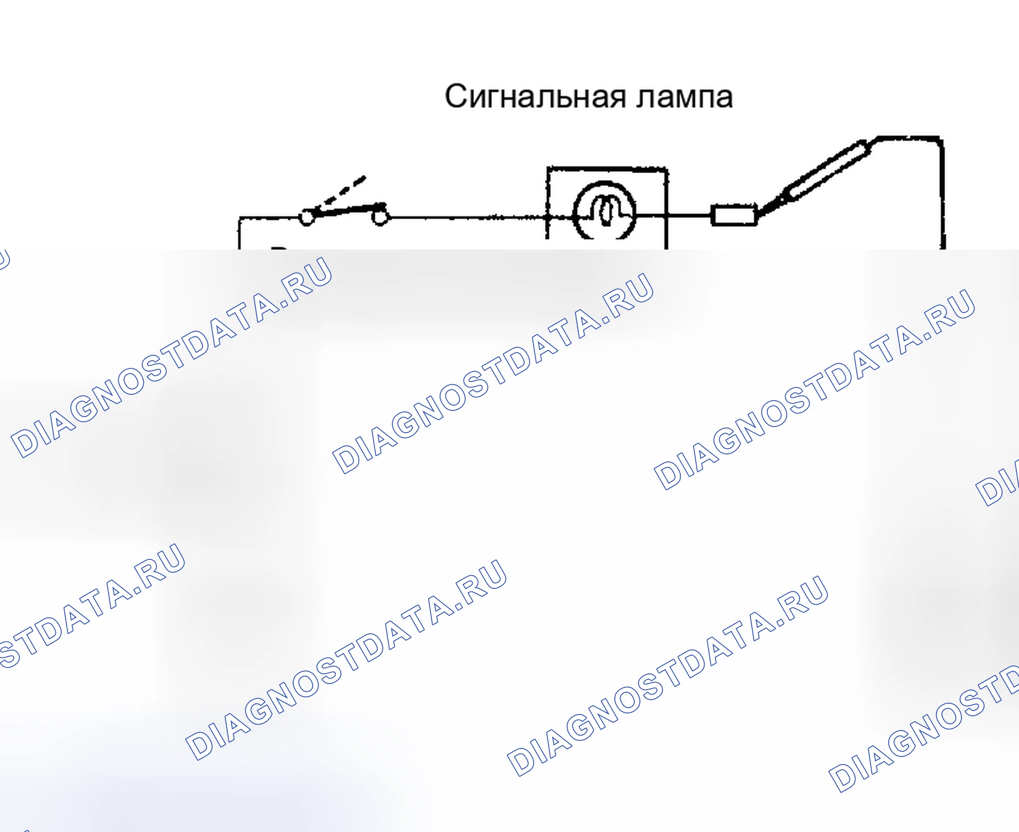Рис. 42: Проверить свет предупреждения об открытой двери. Toyota Sequoia I