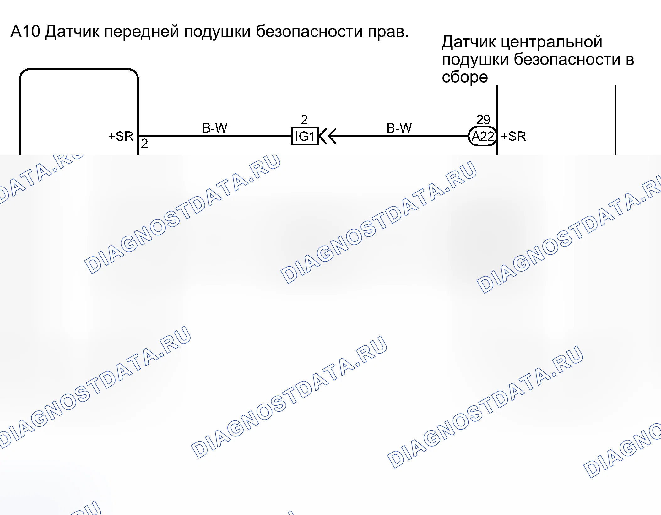 Рис. 1: электросхема. Toyota Camry Solara II