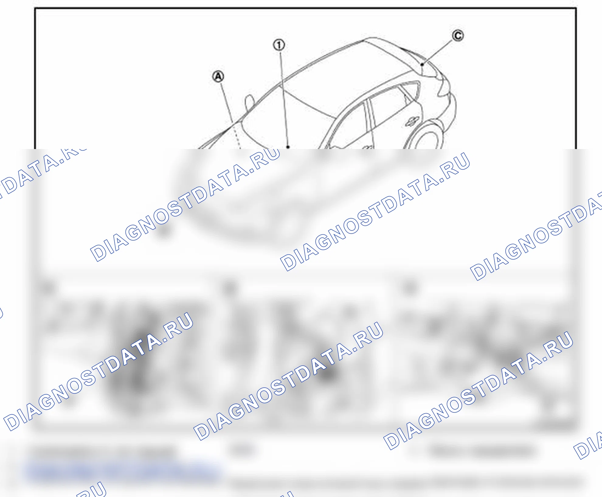 Рис. 8: Расположение компонентов. Infiniti EX35 I