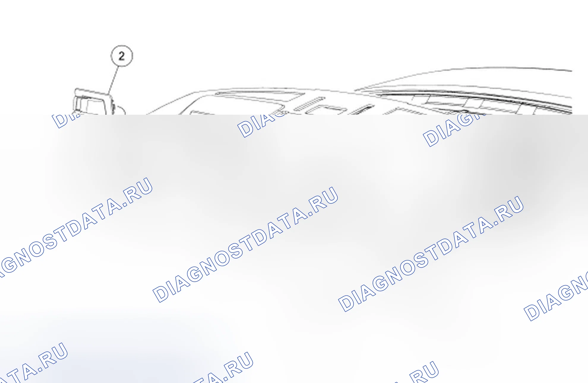 Рис. 1: Полка для посылок. Ford Fusion I рестайлинг