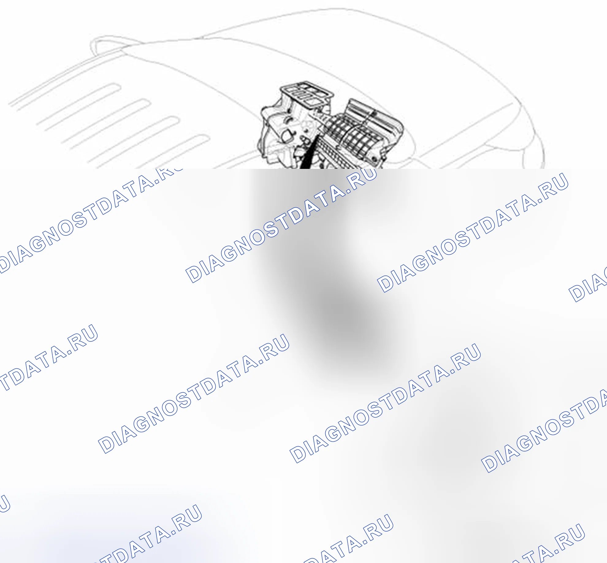 Рис. 6: Расположение компонентов. Haval Beast (Shenshou) I