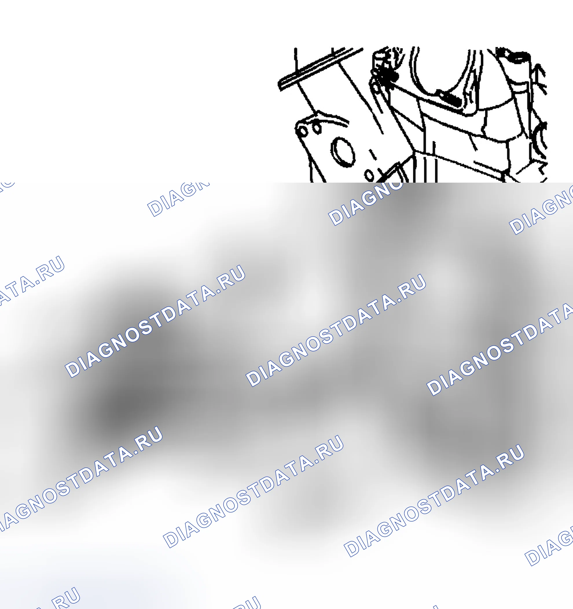 Рис. 1237: Демонтаж водяного насоса (C3500HD / средний режим). Chevrolet Silverado 2500 