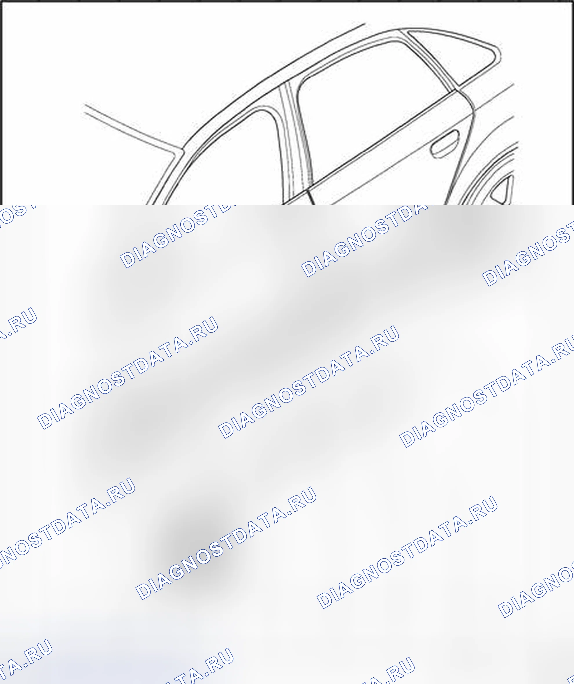 Рис. 593: облицовка крышки боковины, снятие и установка. Audi S4 B6