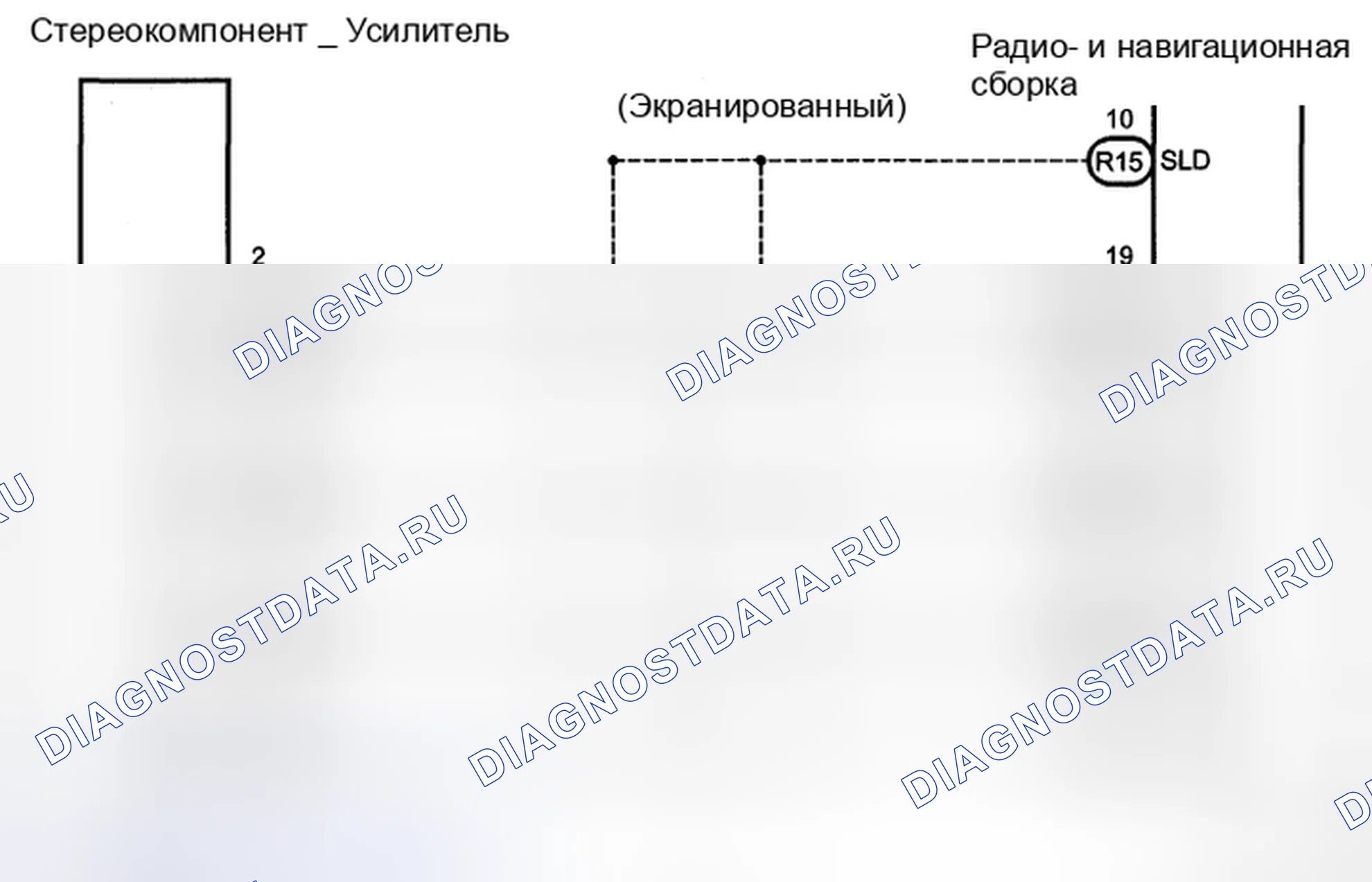 Рис. 215: электросхема. Toyota Sienna II рестайлинг