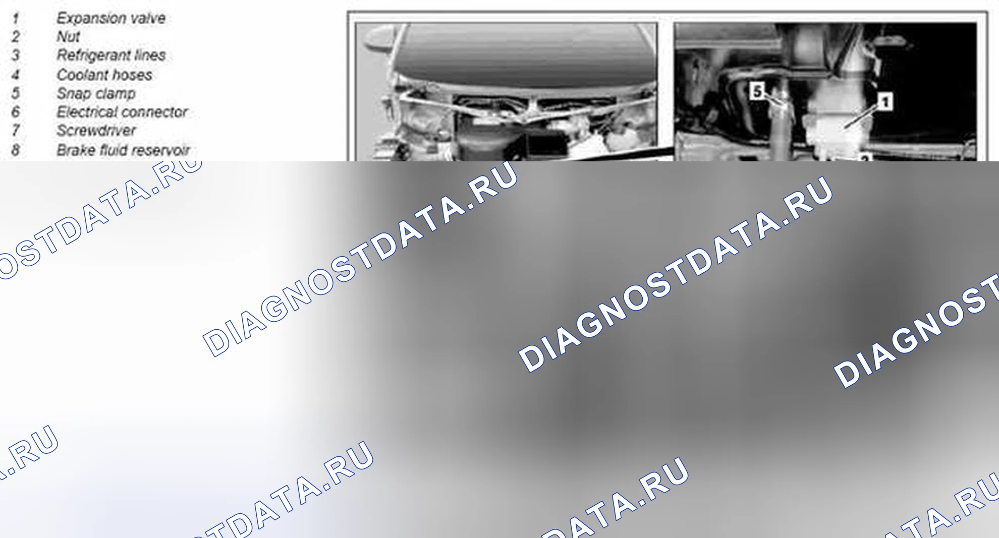 Рис. 124: Демонтаж / монтаж корпуса кондиционера - AR83.30-P-xtigx1 5200MCU. Kia Soul I