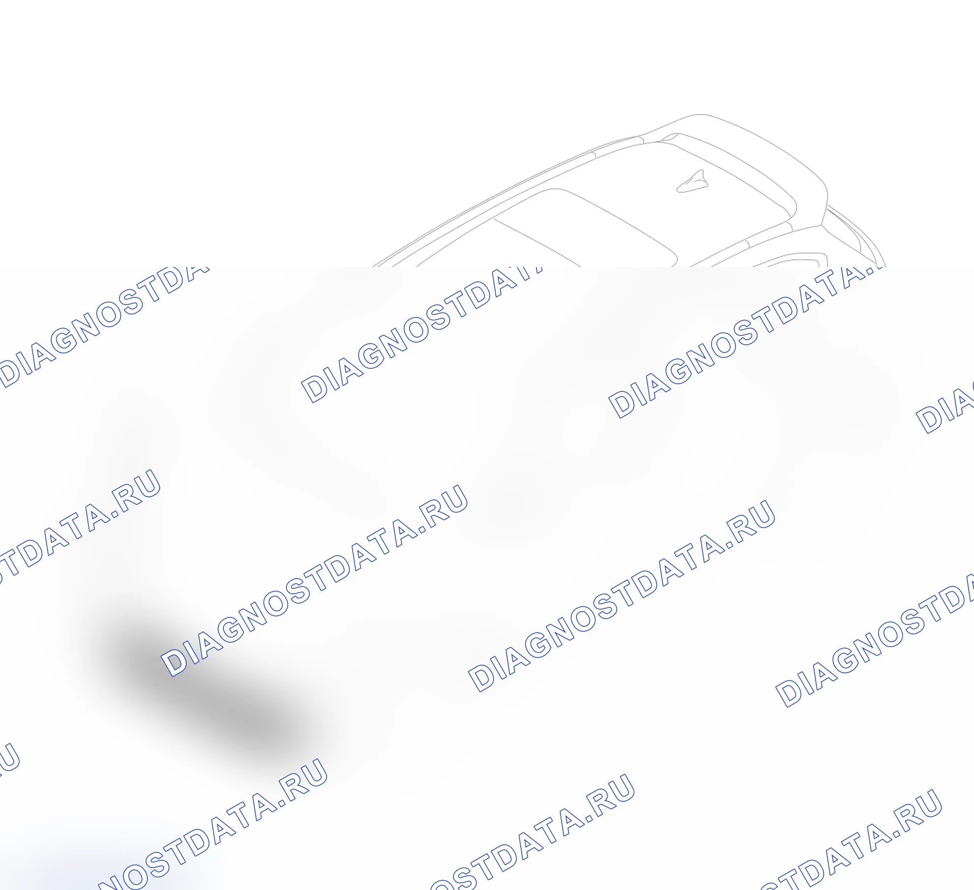 Схема расположения дефлектора под переднего бампера — Haval Chitu. Haval Chitu I
