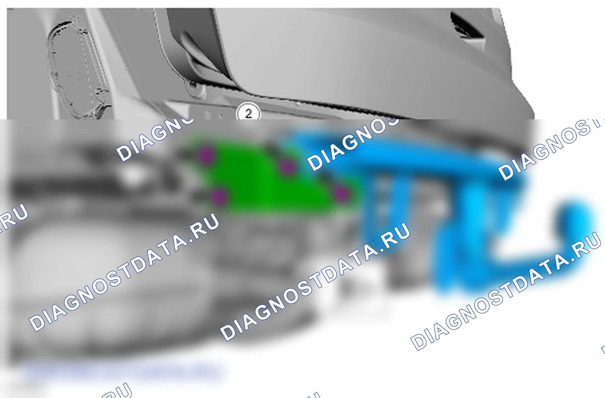 Как снять и установить прицепное приспособление. Ford Galaxy III