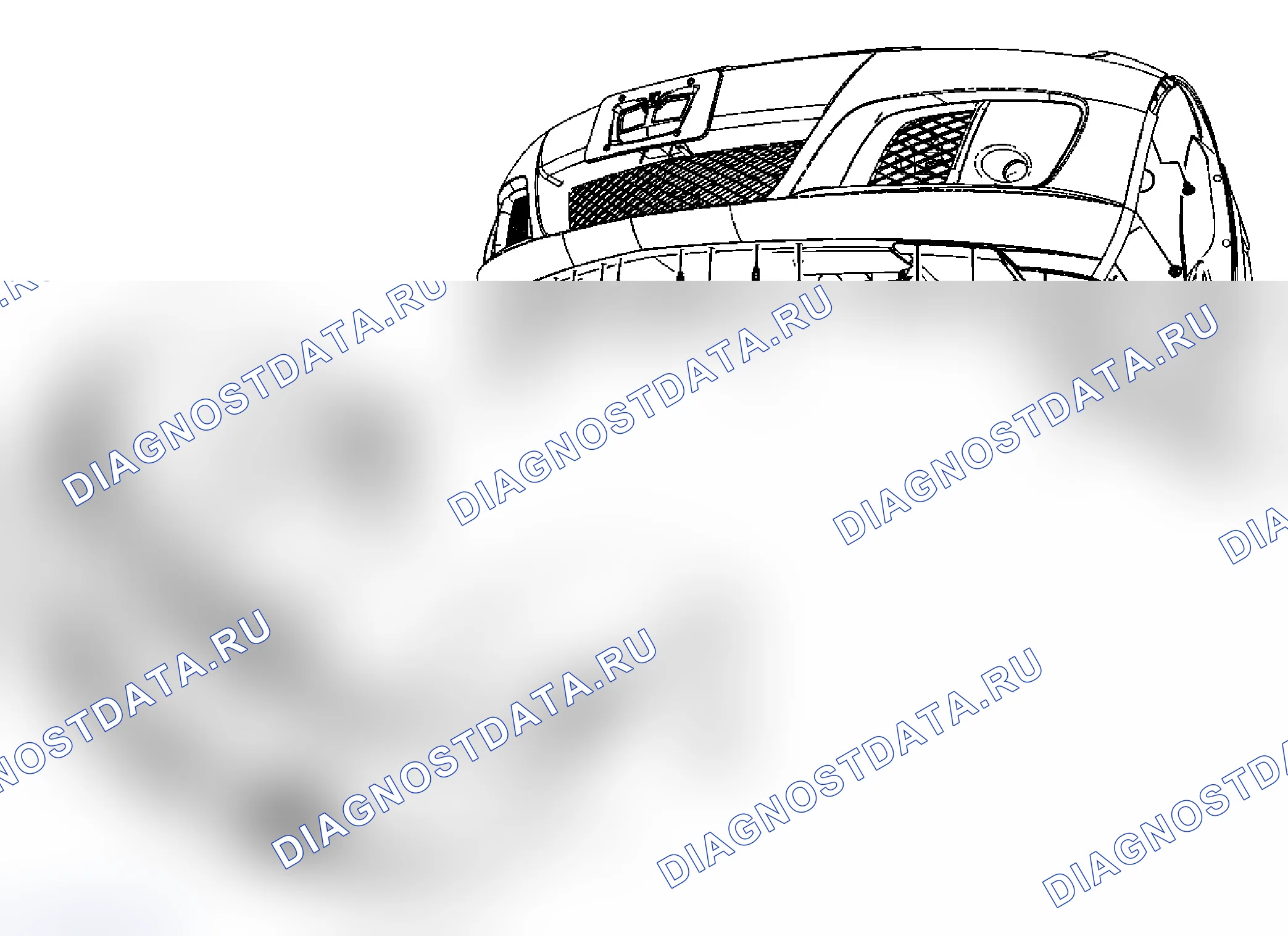 Рис. 33: Замена передней панели бампера (SKY Turbo). Pontiac Solstice I final