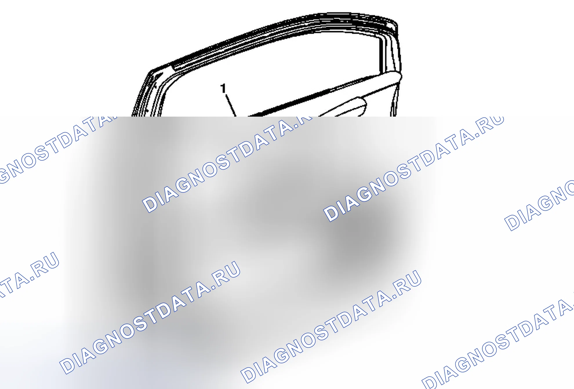 Рис. 42: Замена дверного разъединителя зарядного устройства. Chevrolet Volt I