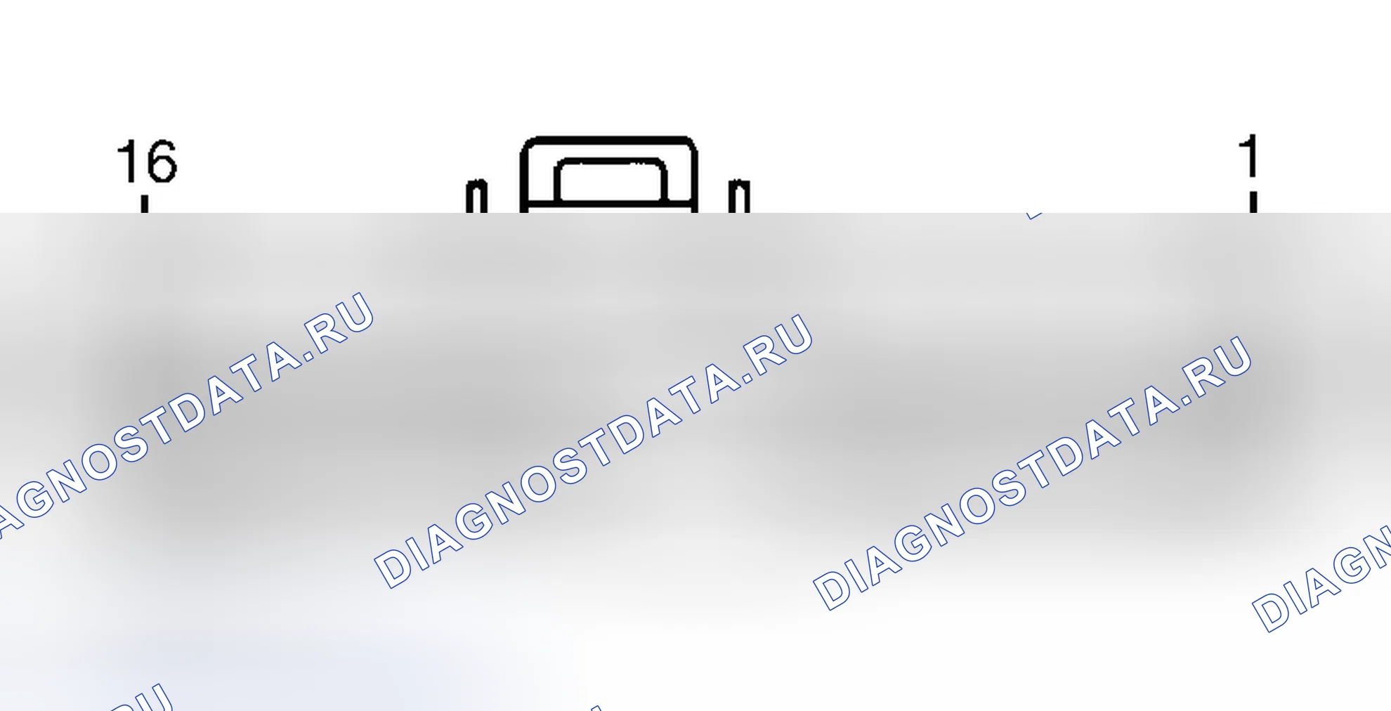 Рис. 2: ТЕСТ А: ПРИБОРНАЯ ПАНЕЛЬ НЕ РАБОТАЕТ. Ford Taurus IV