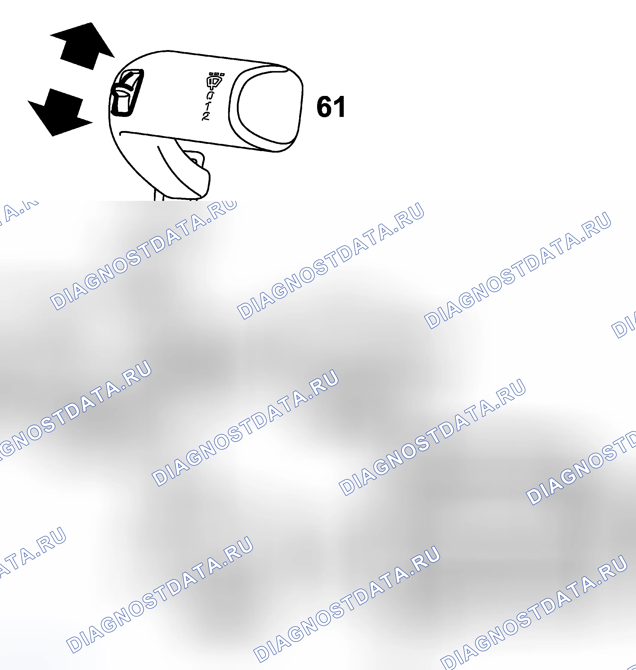 Рис. 14: Стеклоочистители с датчиком дождя. Kia Picanto II рестайлинг