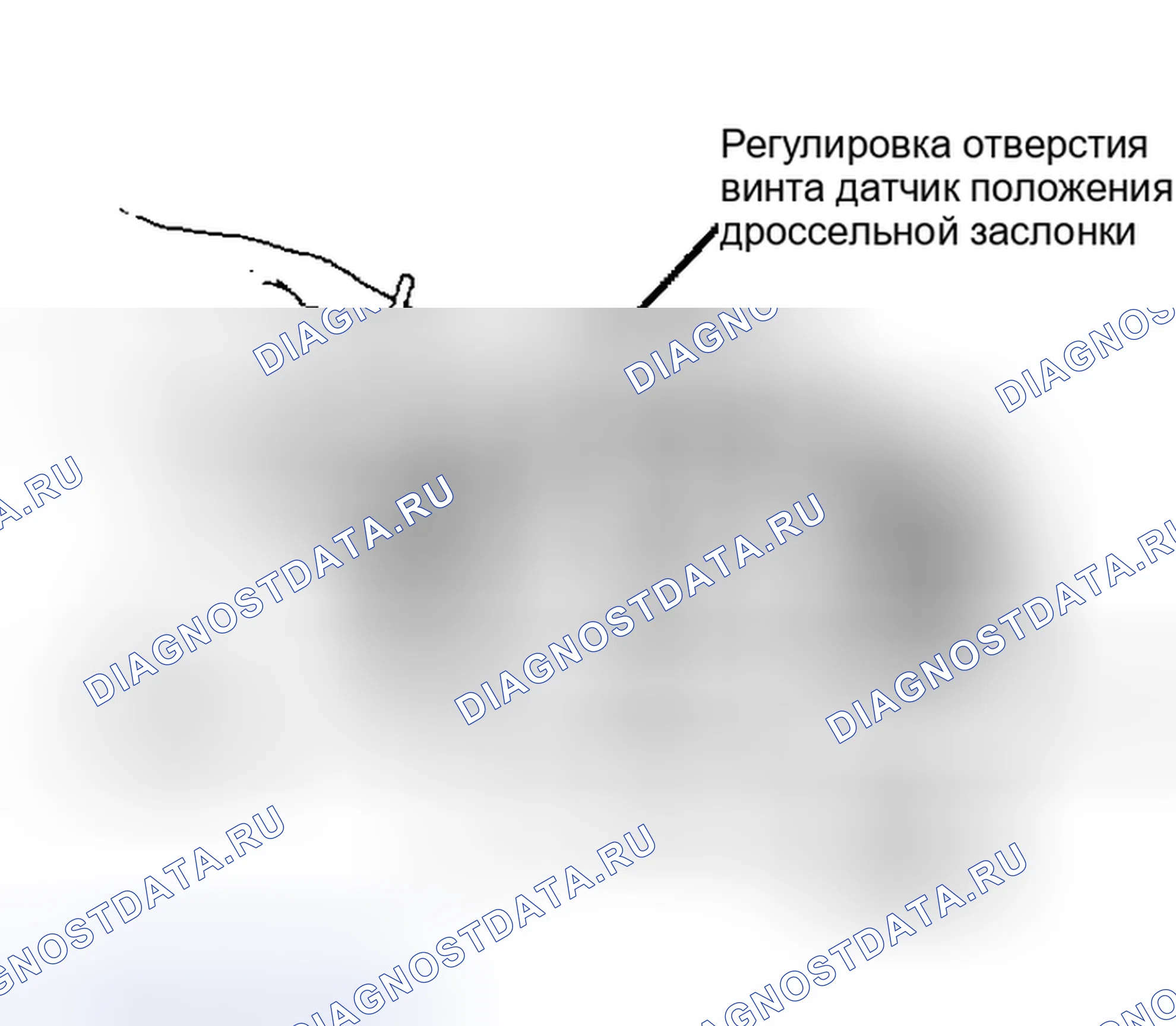 Рис. 5: ДАТЧИК ПОЛОЖЕНИЯ ДРОССЕЛЬНОЙ ЗАСЛОНКИ (датчик положения дроссельной заслонки) E4ME и E4MED. Chevrolet Step Van P20 