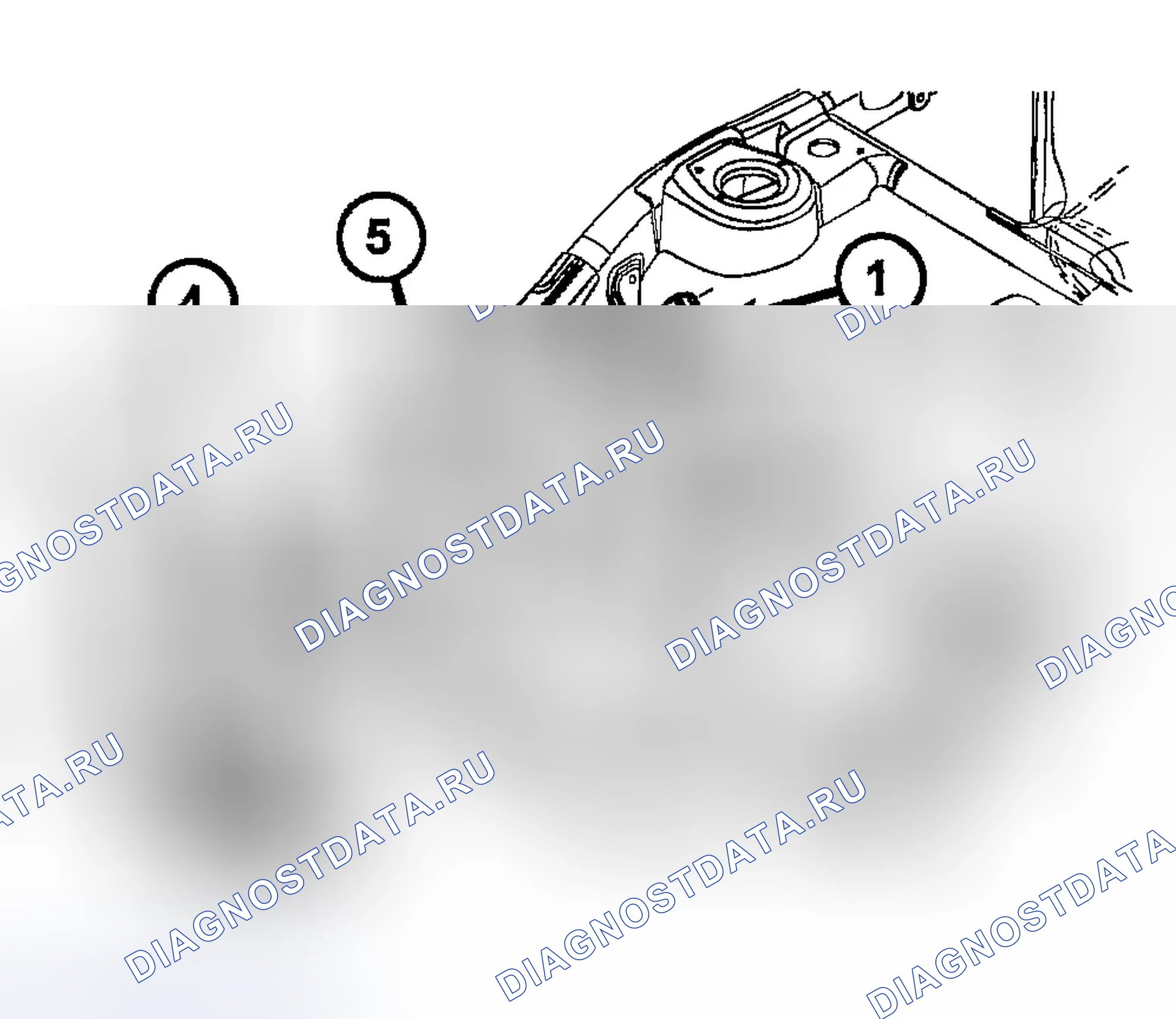 Рис. 5: ДЕМОНТАЖ. Dodge Durango II