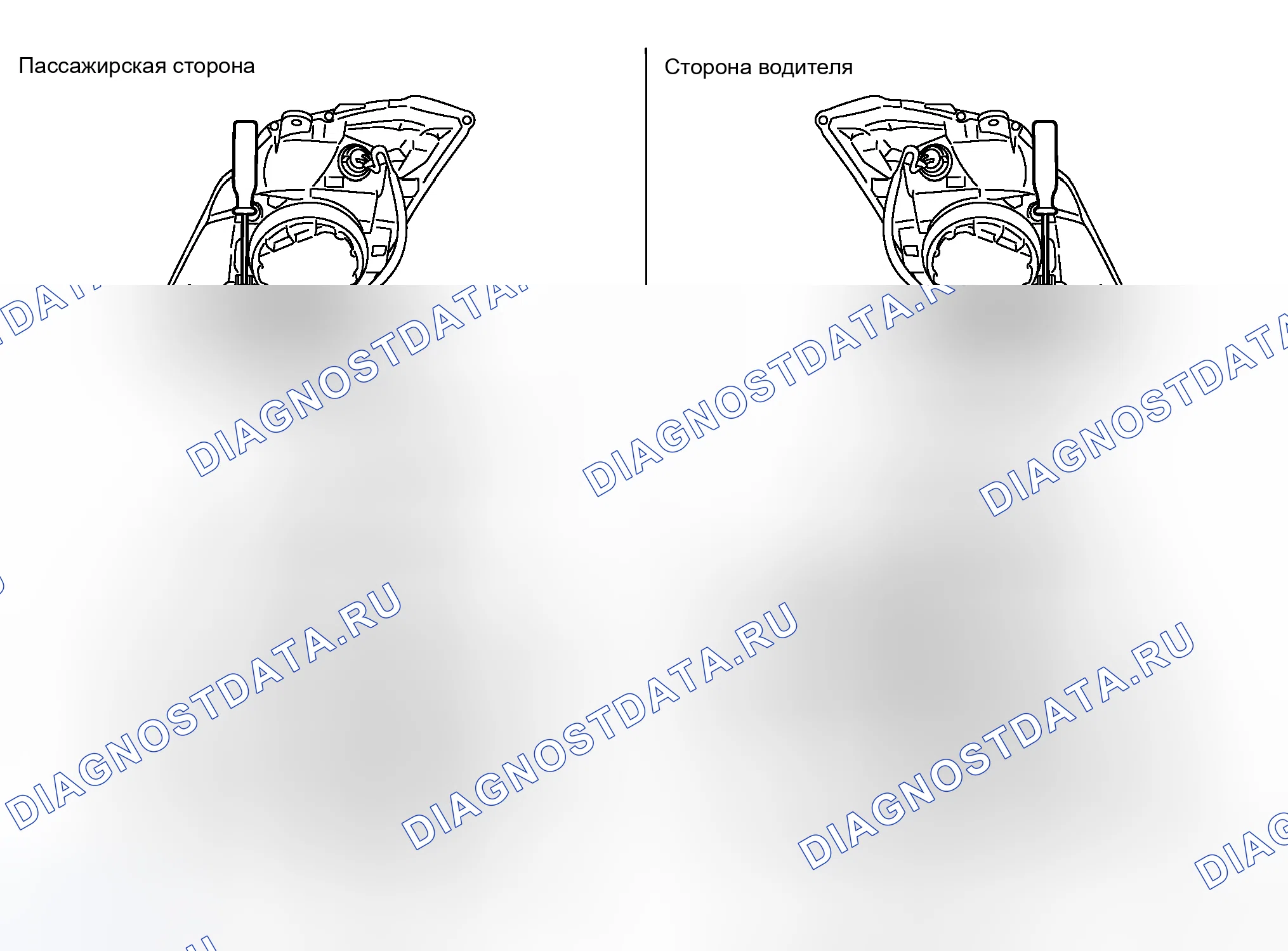 Рис. 21: Прицельная регулировка. Honda Logo I