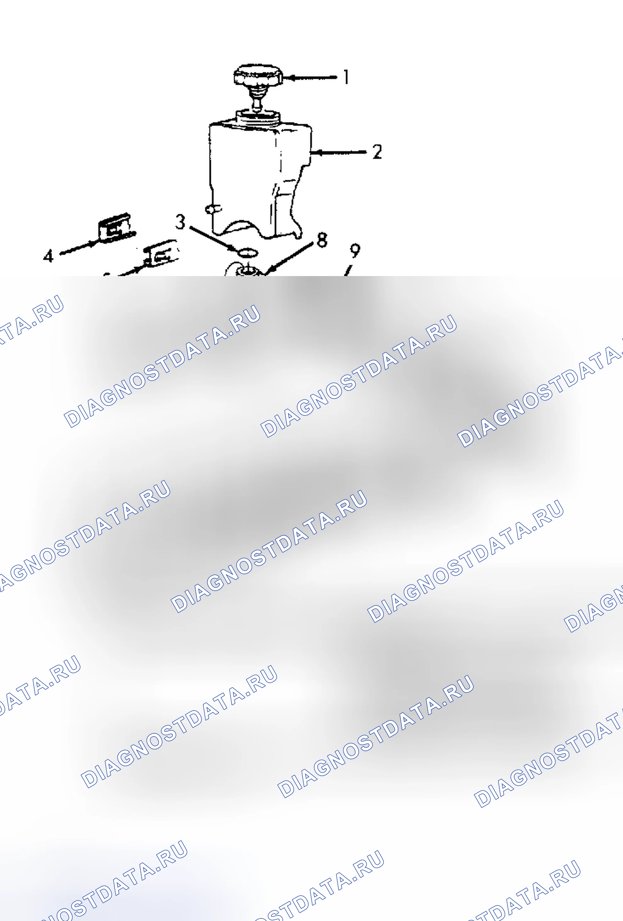 Рис. 1: Проверка рулевого управления. Hyundai Staria I