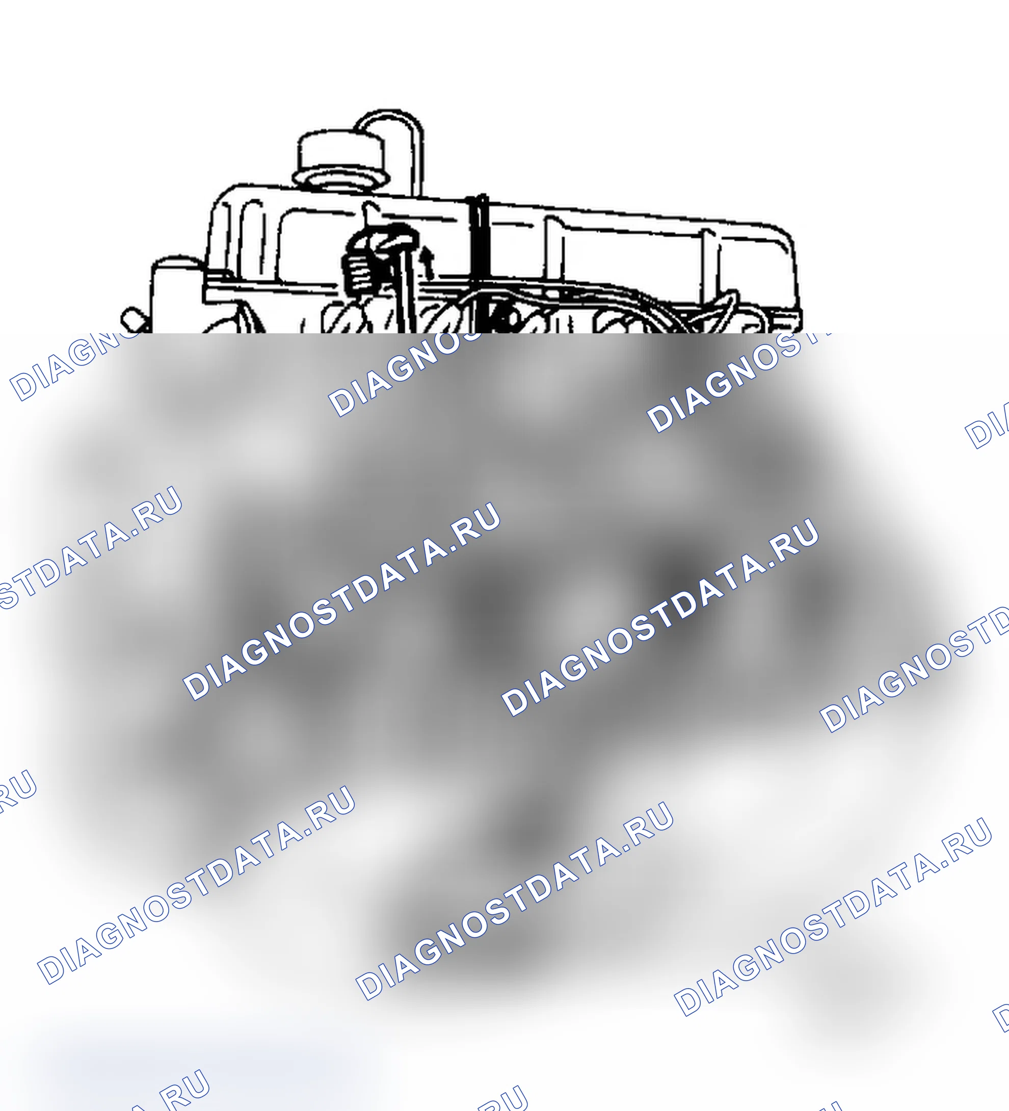 Рис. 43: Система смазки двигателя. Ford Cab & Chassis Ranger 