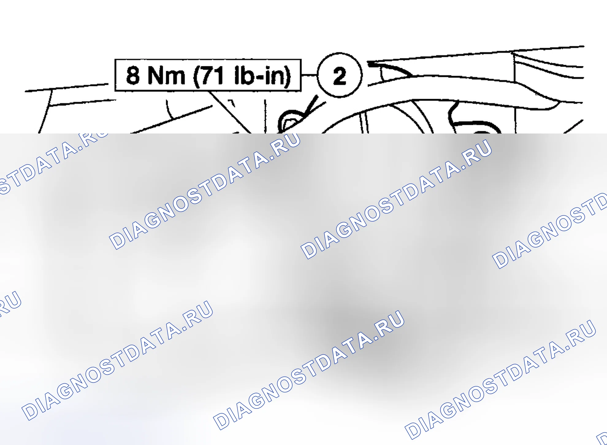 Рис. 1: Установка. Mazda Tribute I рестайлинг