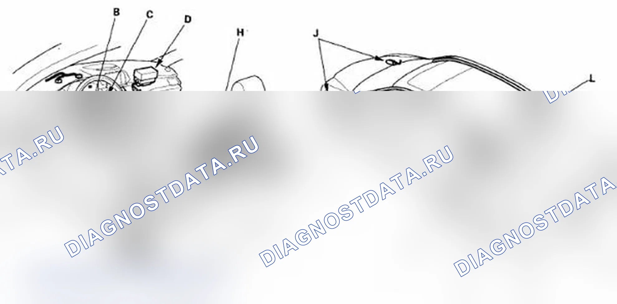Рис. 43: Подушки безопасности. Acura RL II рестайлинг