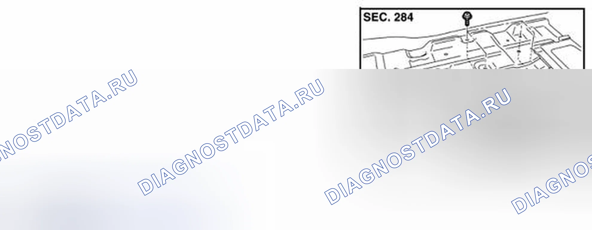 Рис. 88: Разнесенный вид. Nissan Murano Z51 рестайлинг 2