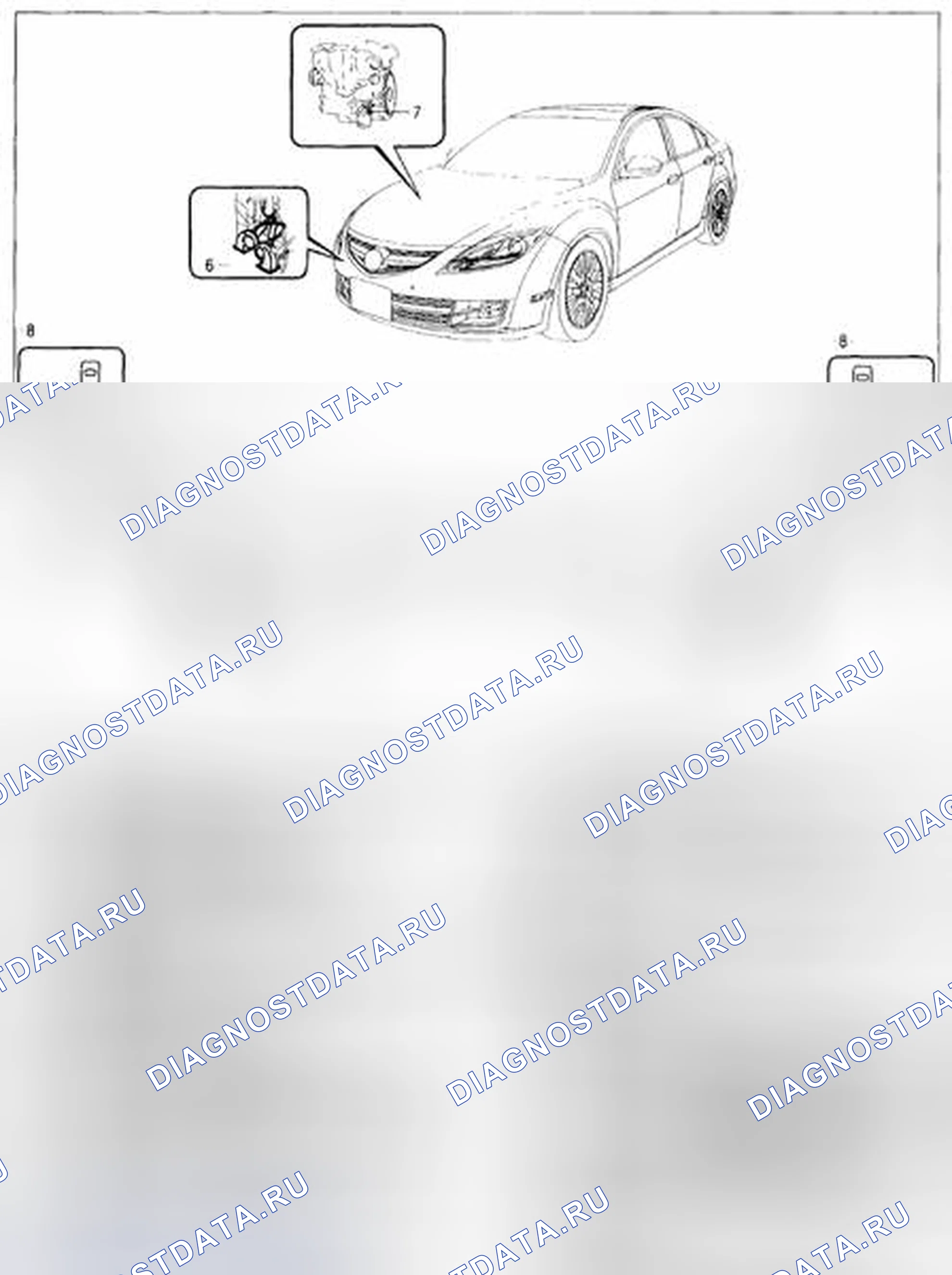 Рис. 7: Внешний вид. Mazda 6 GH рестайлинг