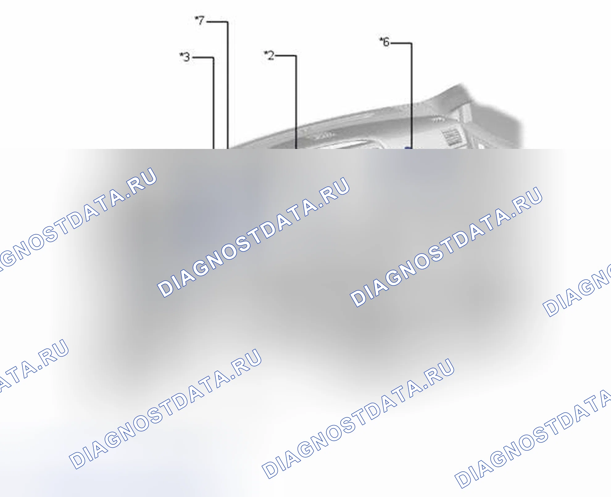 Рис. 284: ИЛЛЮСТРАЦИЯ. Toyota Highlander III