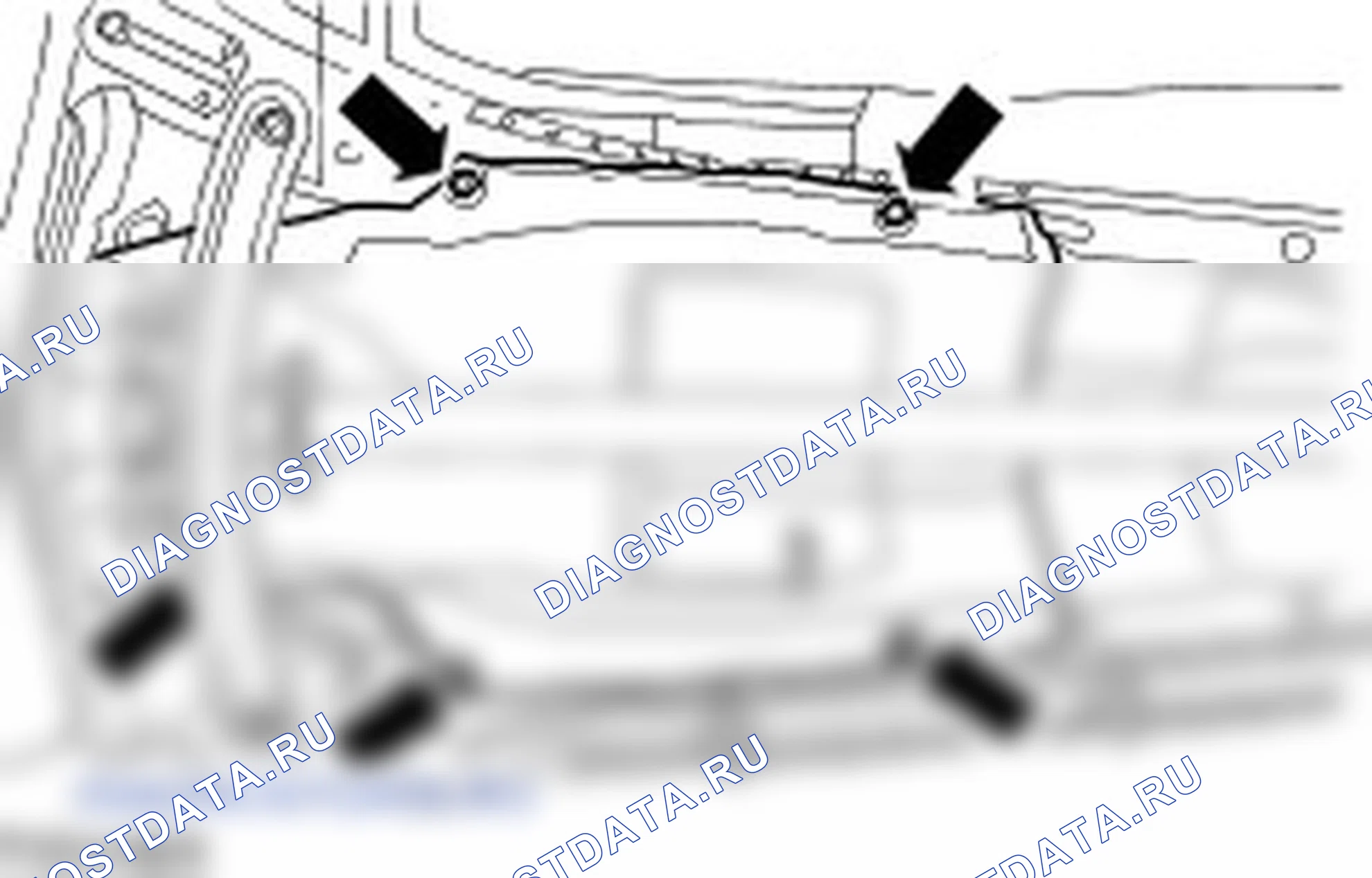 Как снять и установить трос рычага выбора передач. Ford C-MAX I рестайлинг