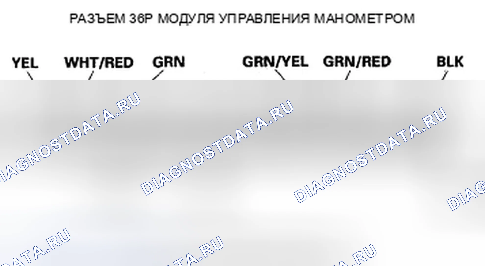 Рис. 14: Входной тест модуля управления манометром. Honda Element YH2 рестайлинг 2
