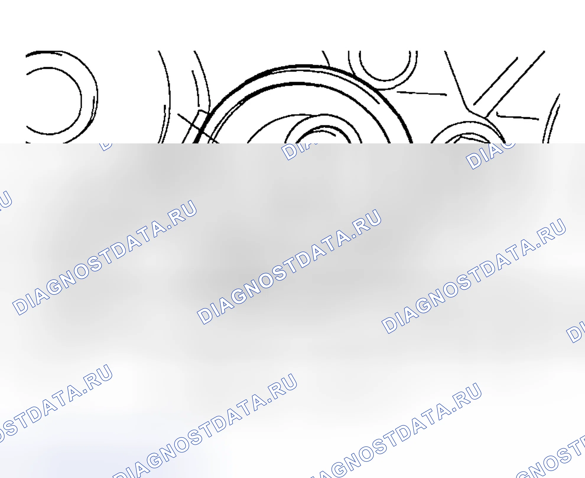 Рис. 98: > > E < < МОНТАЖ ШКИВА НАТЯЖНОГО УСТРОЙСТВА ЗУБЧАТОГО РЕМНЯ. Mazda MX-30 I