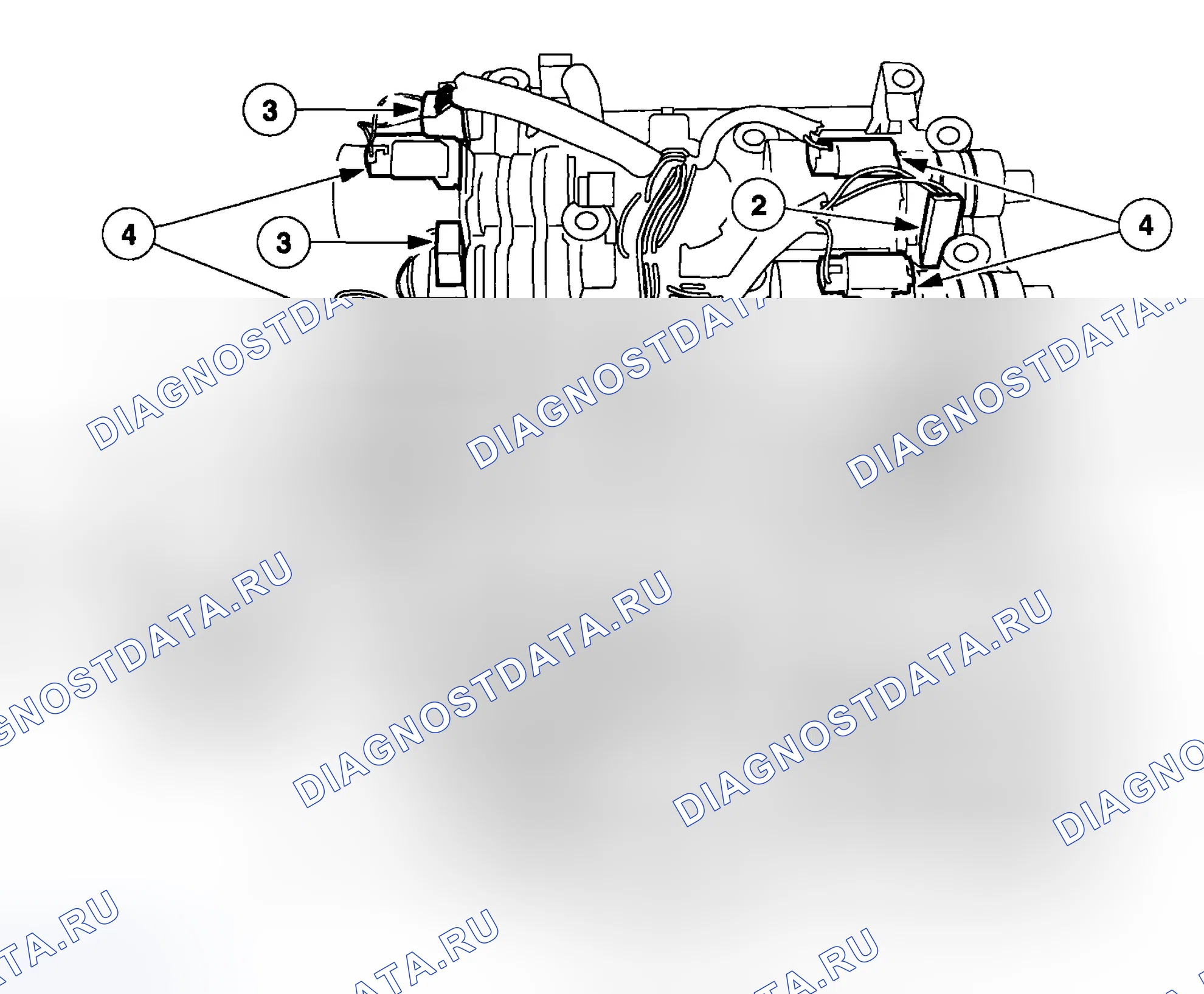 Рис. 2260: Установка. Ford Pickup F250 Super Duty I