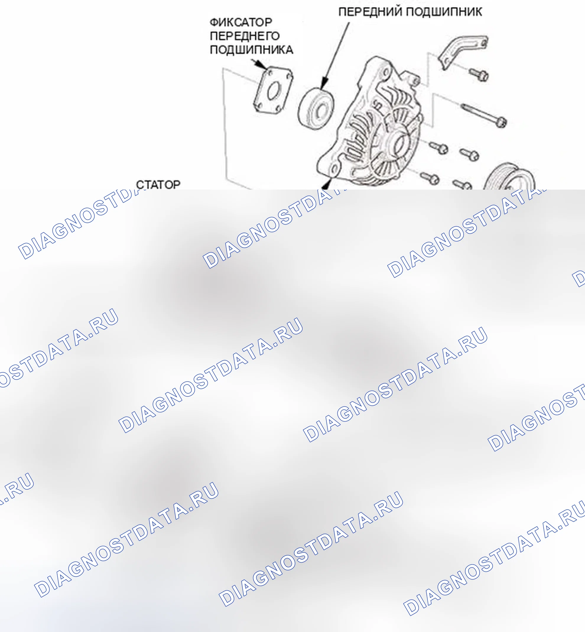 Рис. 27: Разнесенный вид. Honda Civic IX