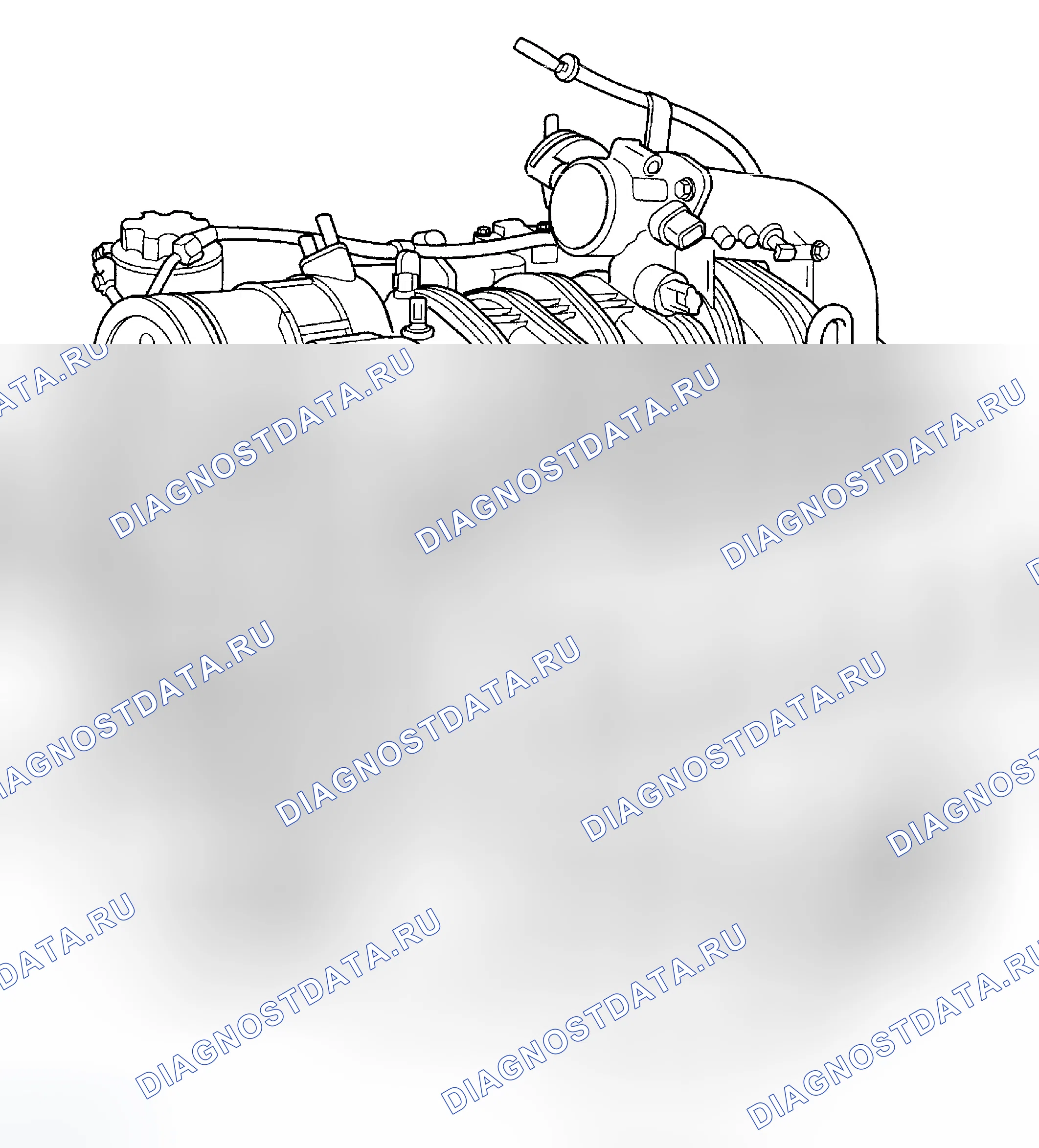 Рис. 45: ОПИСАНИЕ механической части двигателя. Dodge Pickup R1500 