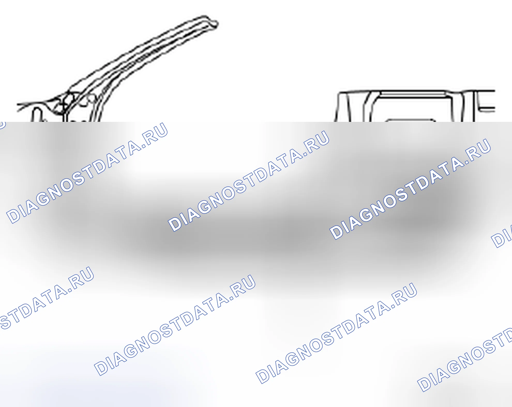 Рис. 623: Центральный подоконник, Cv. Kia Optima II