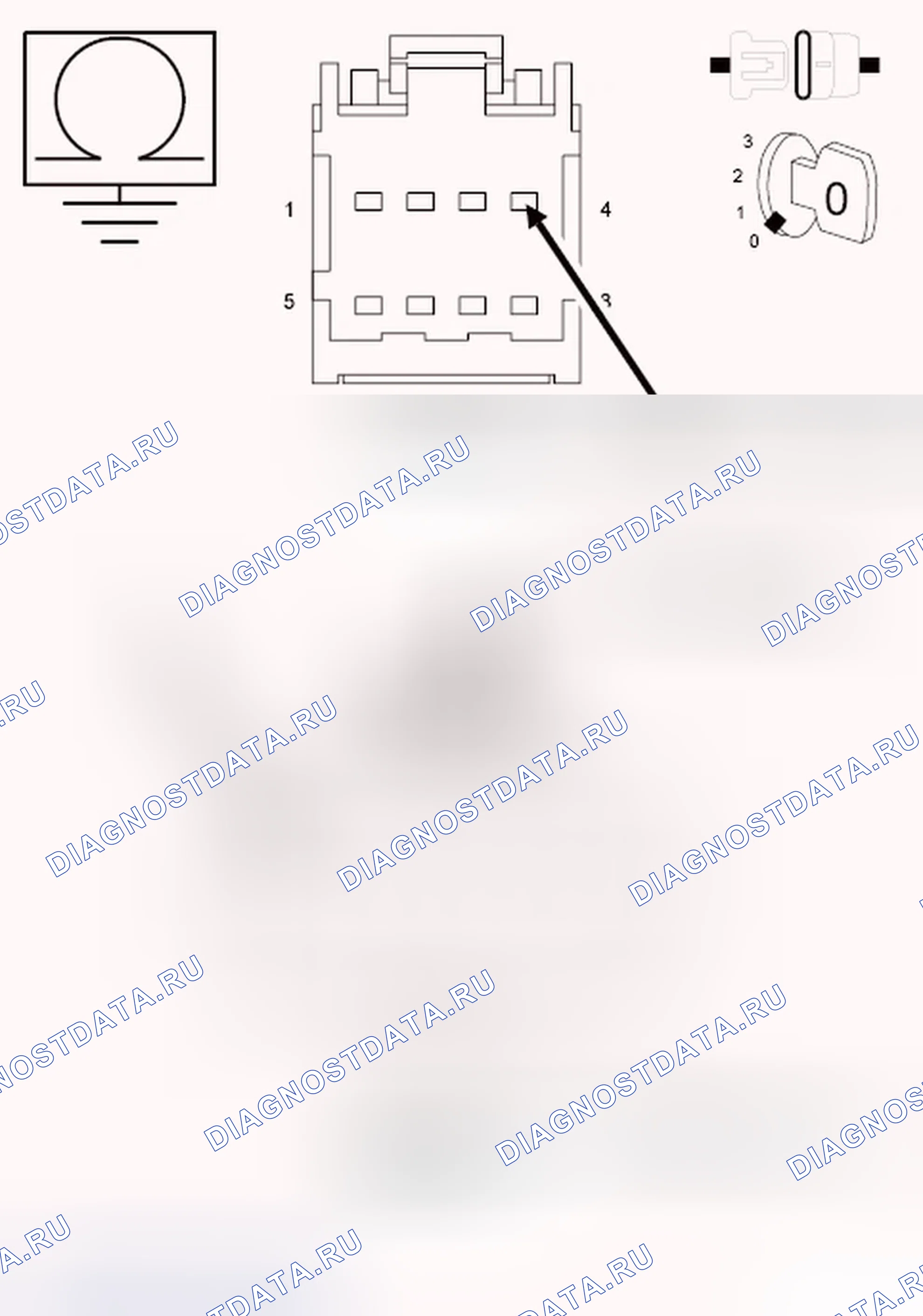 Рис. 4: ДИАГНОСТИЧЕСКИЙ ТЕСТ. Chrysler Town & Country V рестайлинг