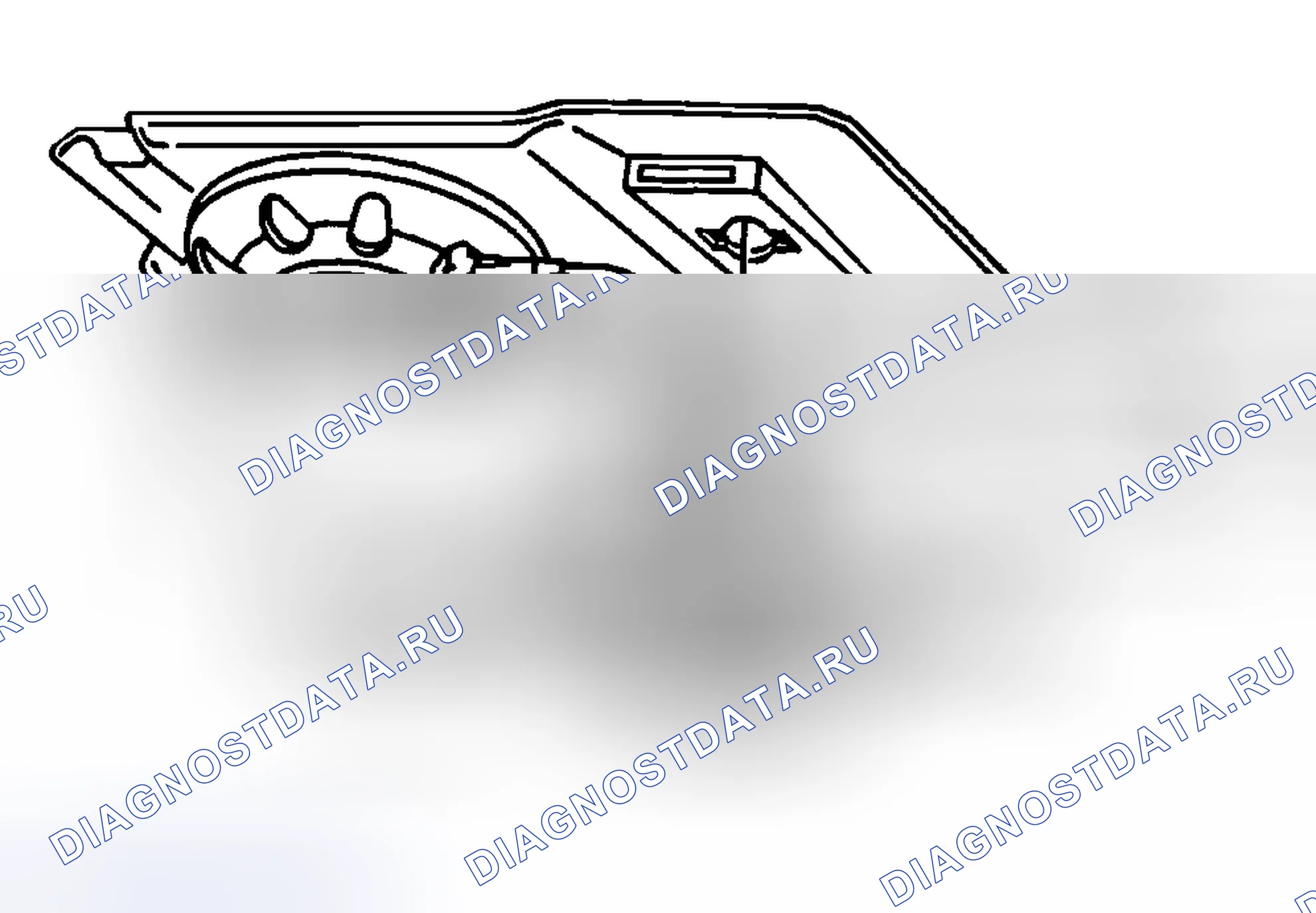 Рис. 15: Демонтаж и монтаж (правая сторона). Buick Park Avenue I