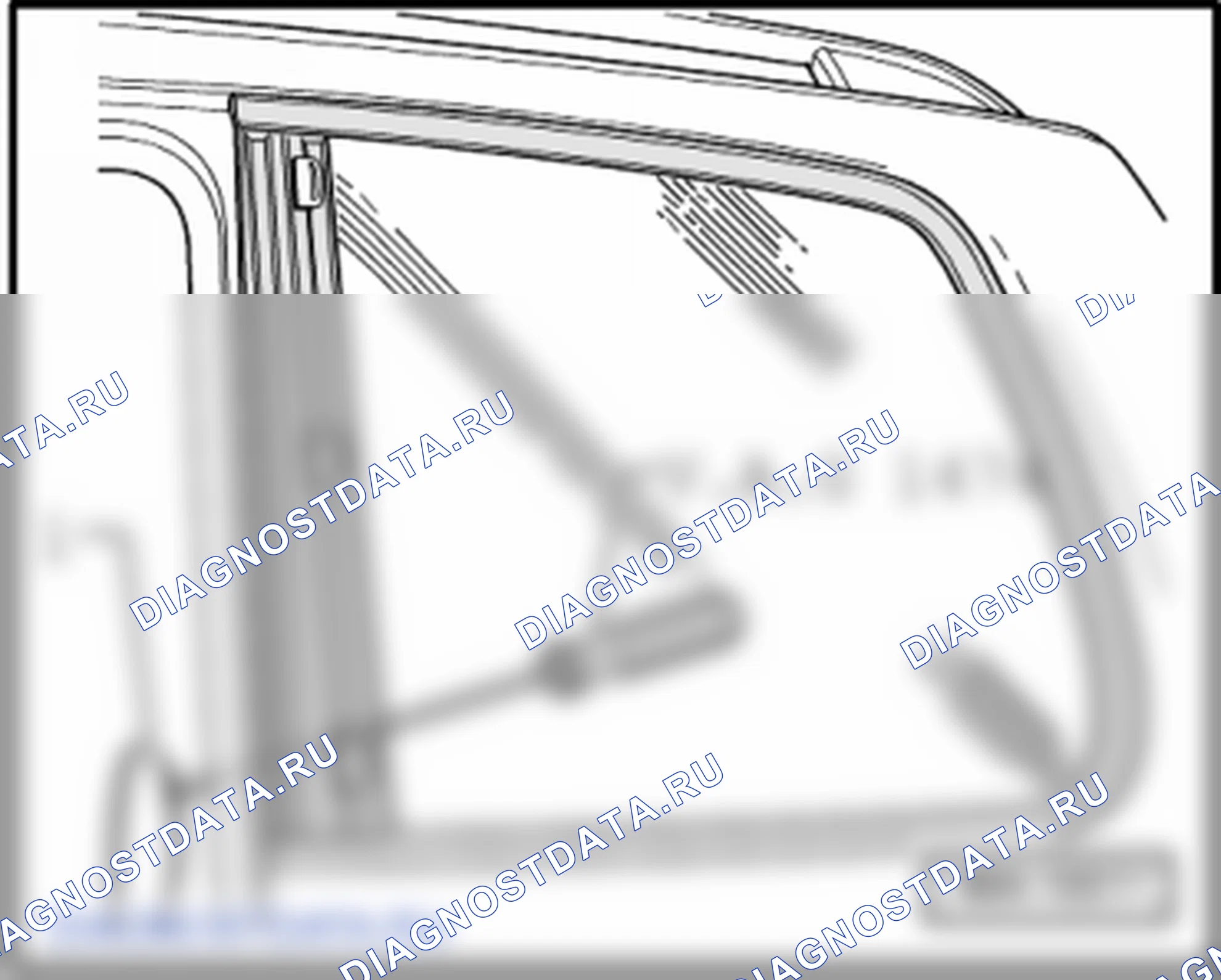 Вклеенные стёкла. Volkswagen Touran I