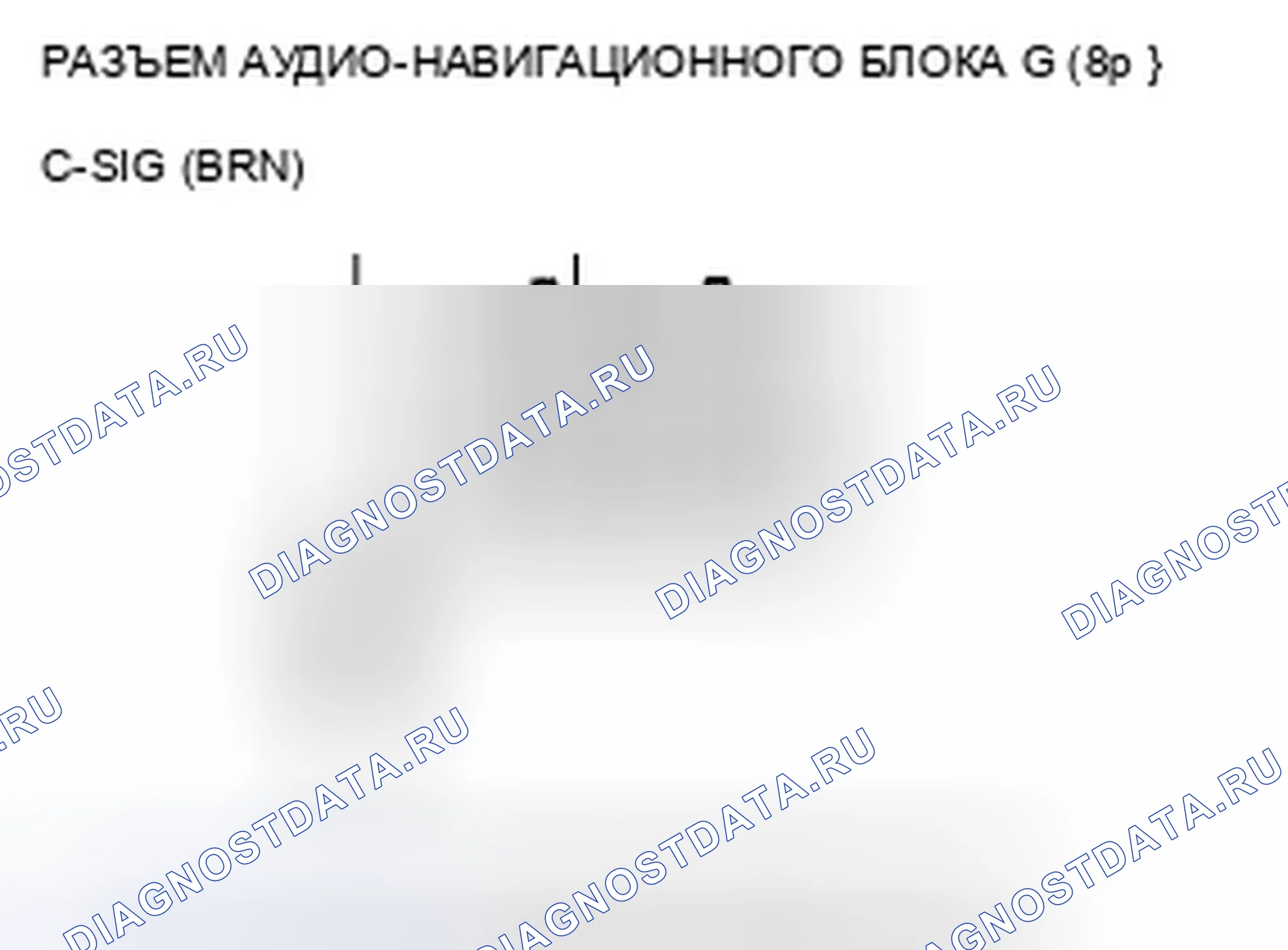 Рис. 495: Изображение имеет линии, крены или размыто. Acura TSX II