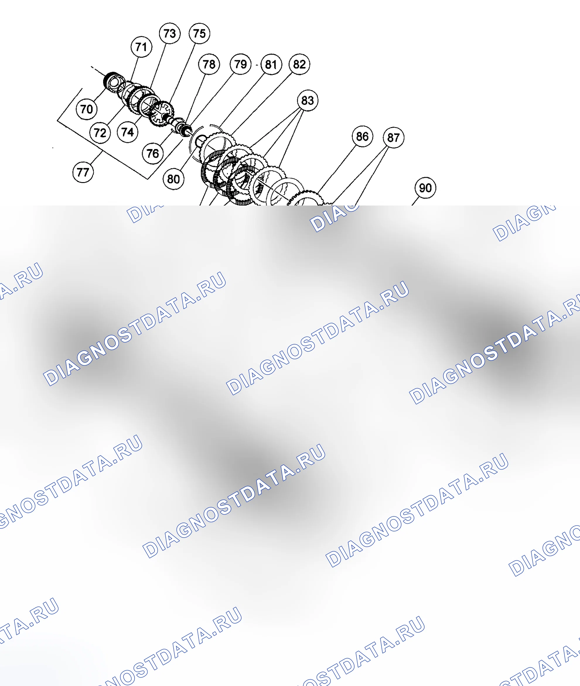 Рис. 626. Mazda Tribute I рестайлинг