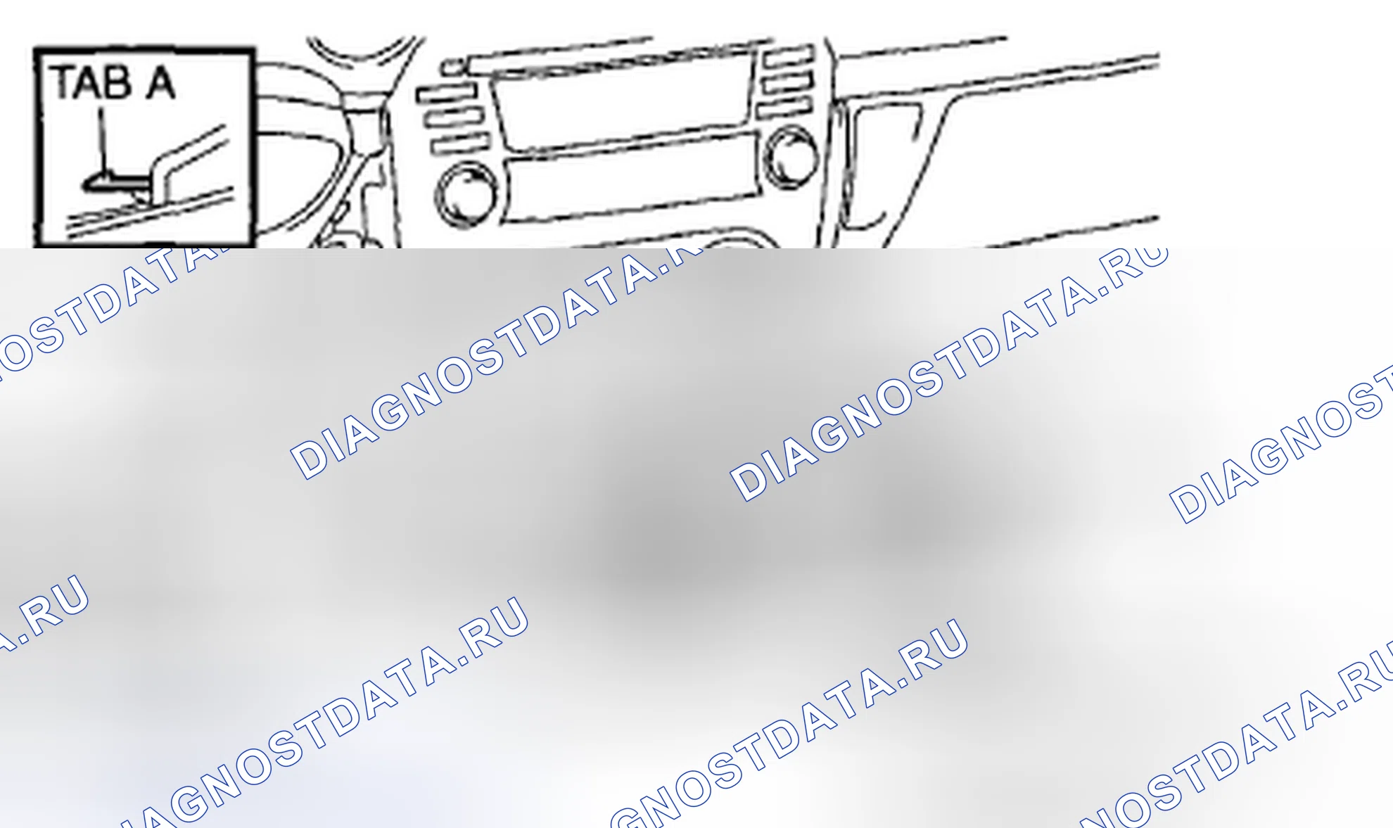 Рис. 24: ДЕМОНТАЖ / МОНТАЖ КОНСОЛЬНОЙ ПАНЕЛИ. Mazda MX-5 NC рестайлинг
