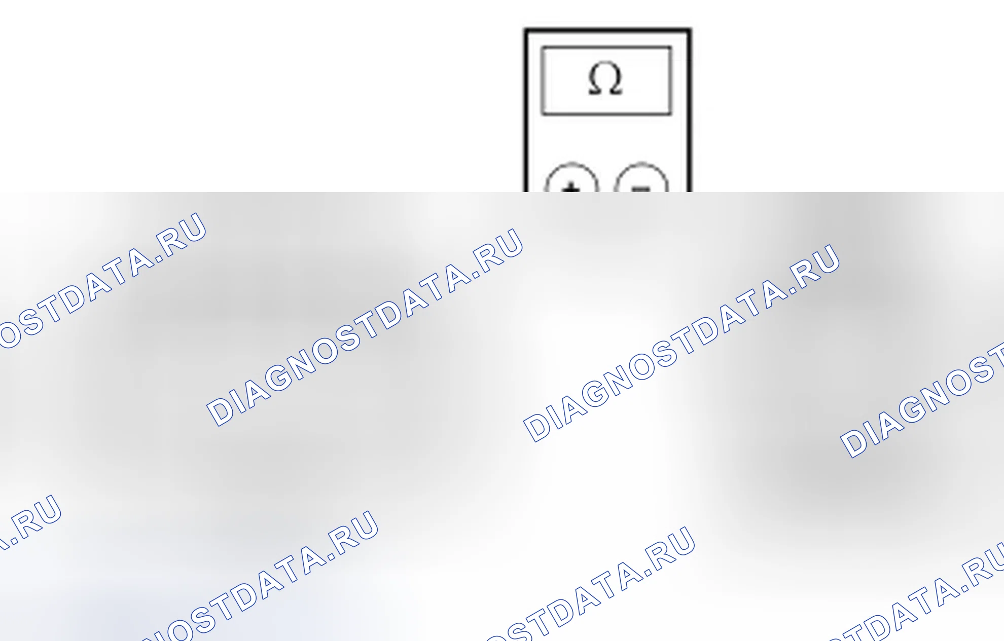 Рис. 17: диагностический тест B: расшифровка кода ошибки B1B44:14, B1B46:14, B1B48:14 ИЛИ B1B50:14. Ford Flex I