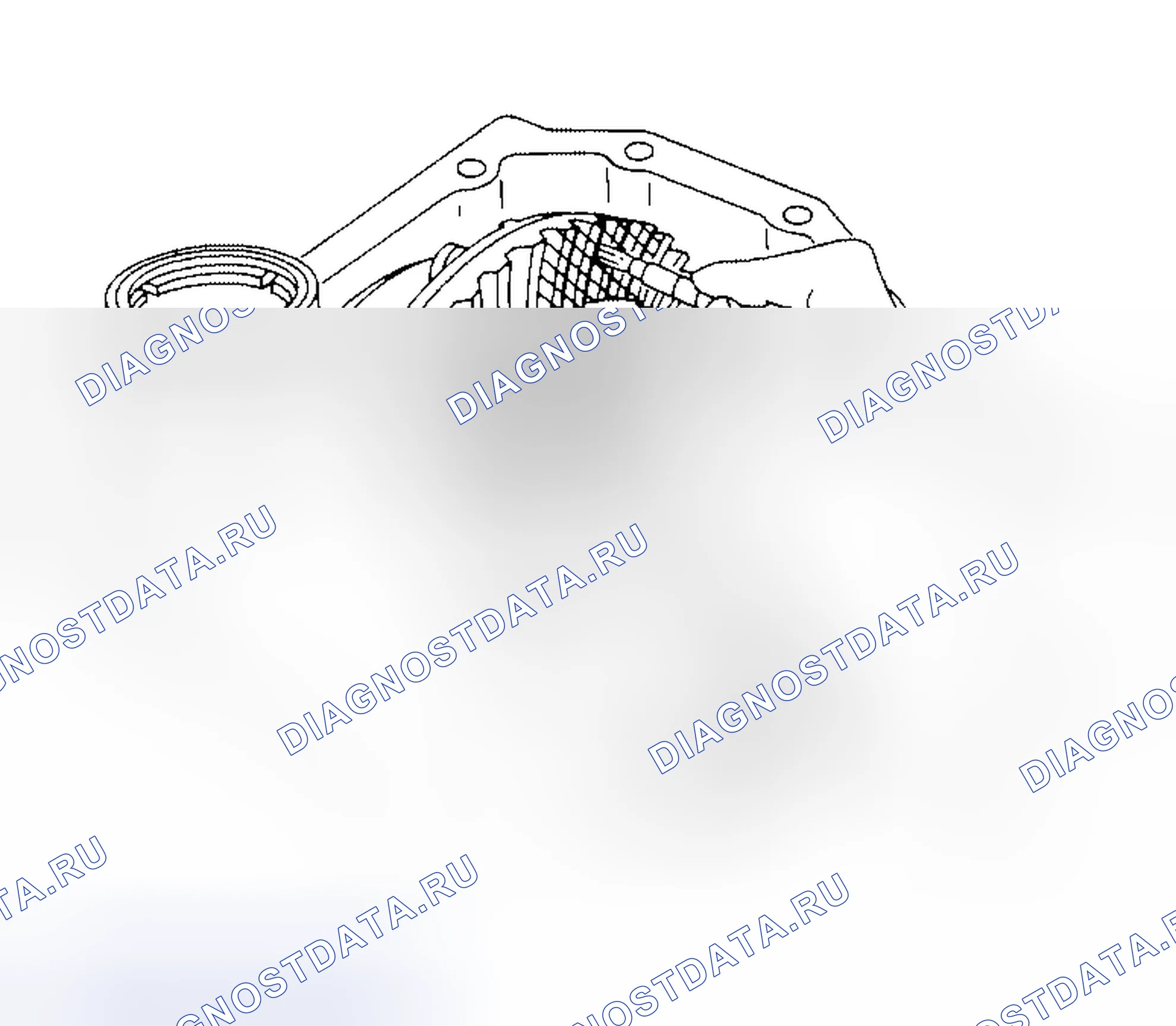 Рис. 3: Зубчатый контакт. Honda Lagreat I