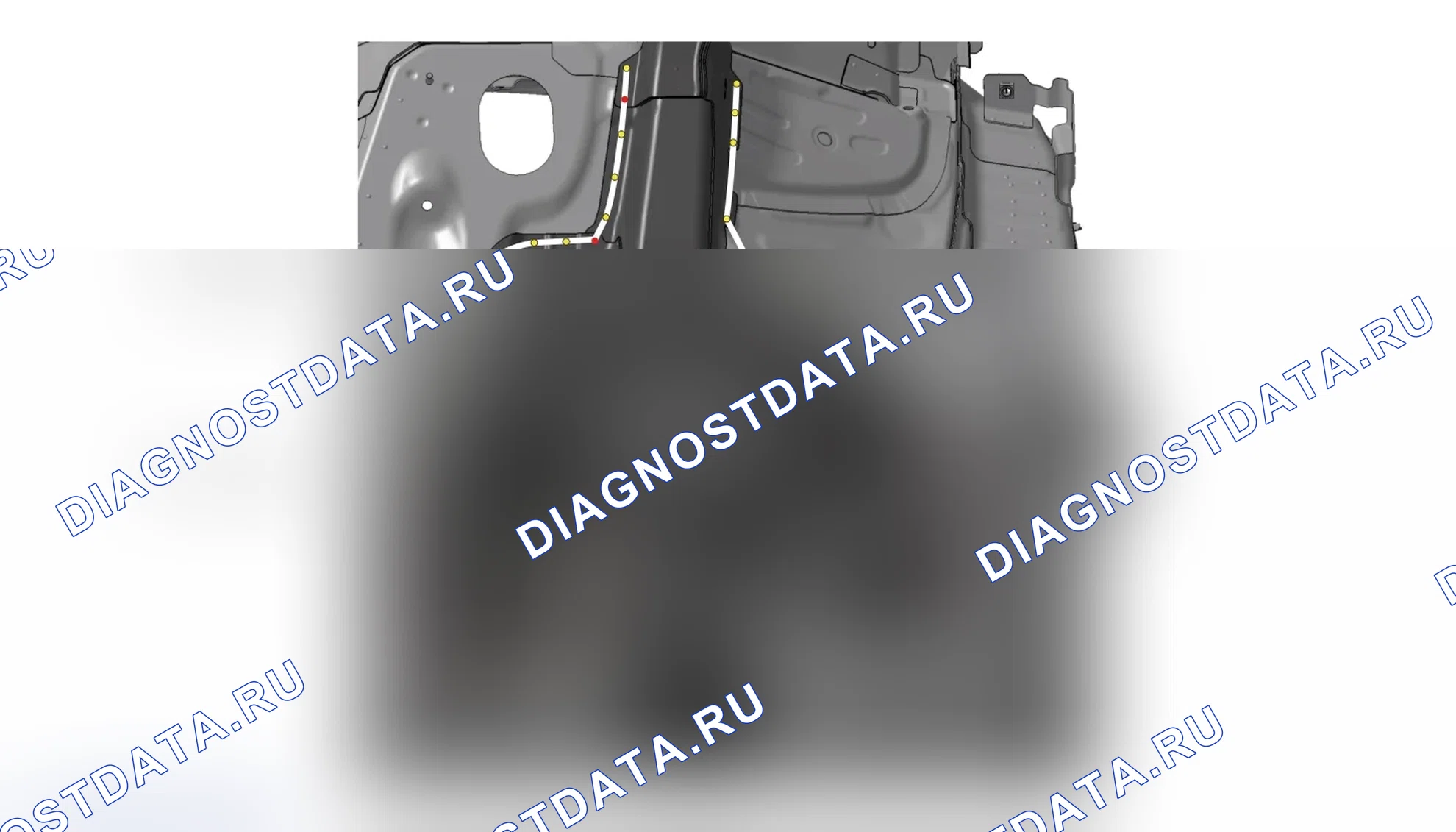 Передняя продольная балка — Haval Dargo. Haval Dargo II