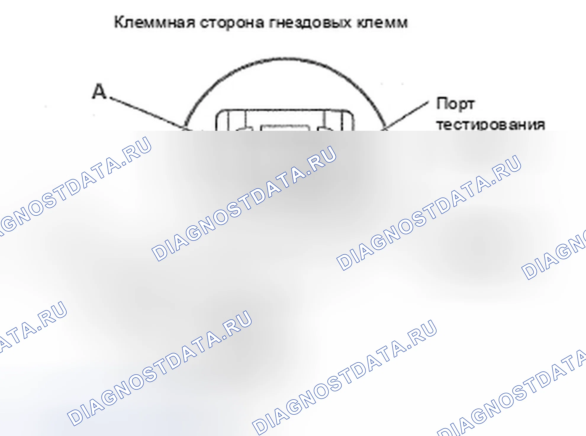 Рис. 545: Водонепроницаемые разъемы SRS. Honda Crosstour I