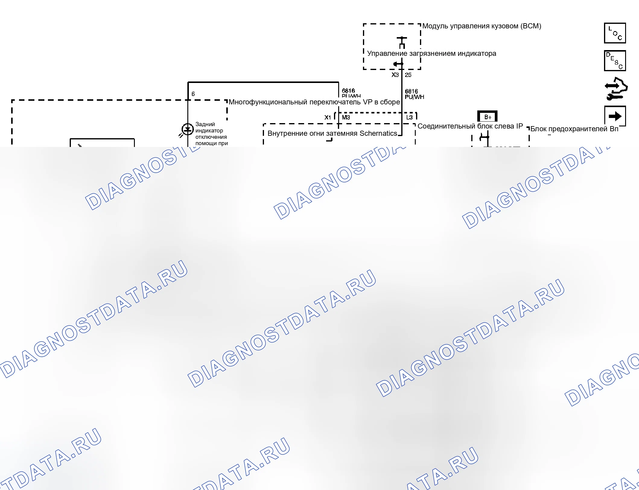 Рис. 1: Схемы обнаружения объектов. GMC Sierra 2500 HD 