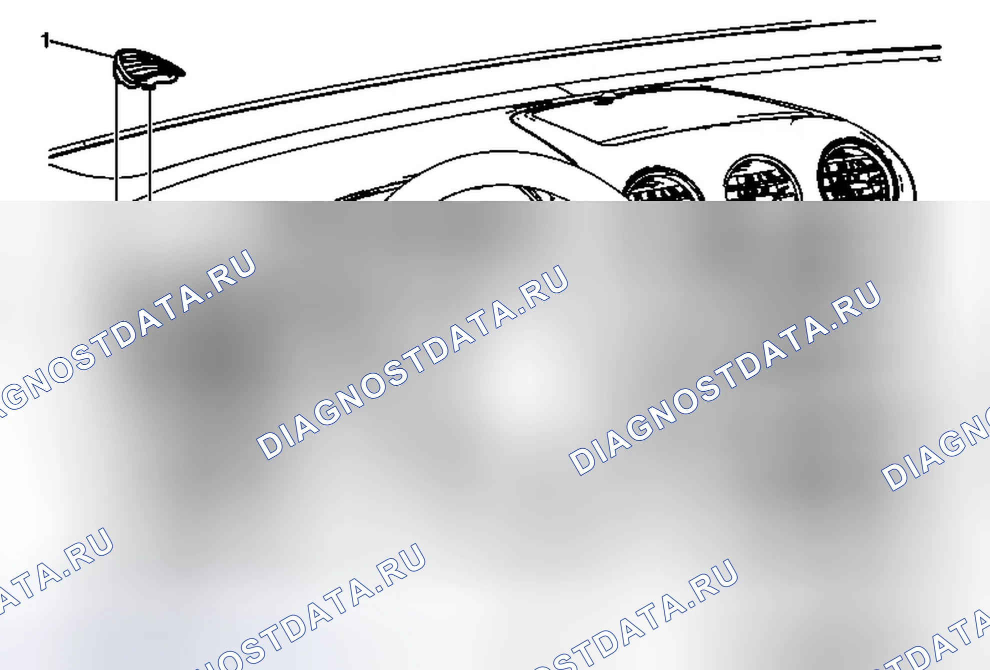 Рис. 13: Замена воздуховыпускного отверстия бокового окна. Chevrolet Captiva I рестайлинг 2