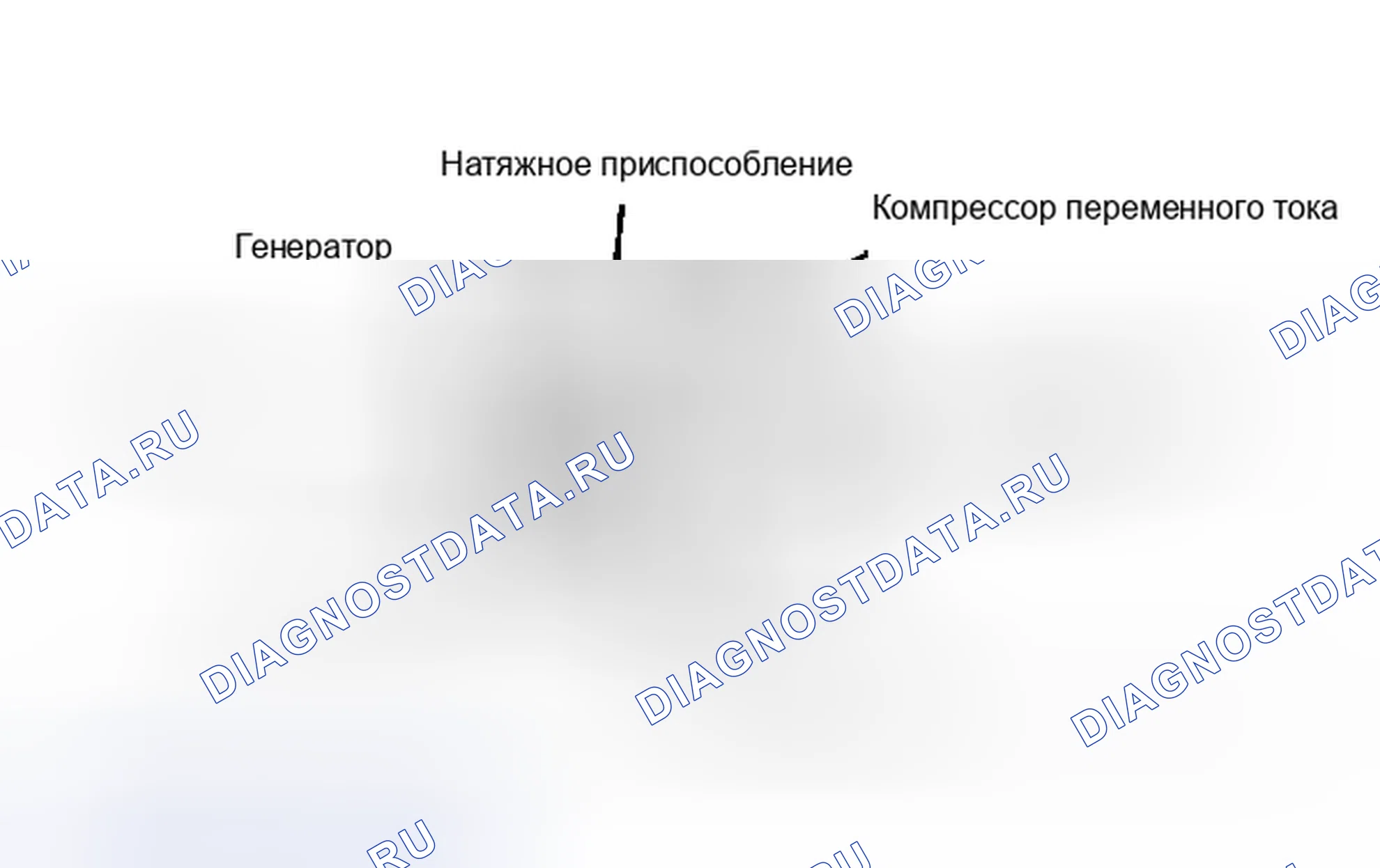Рис. 12: ПРОКЛАДКА СЕРПАНТИННОГО РЕМНЯ (MUSTANG 5.0L). Hyundai Matrix I рестайлинг 2