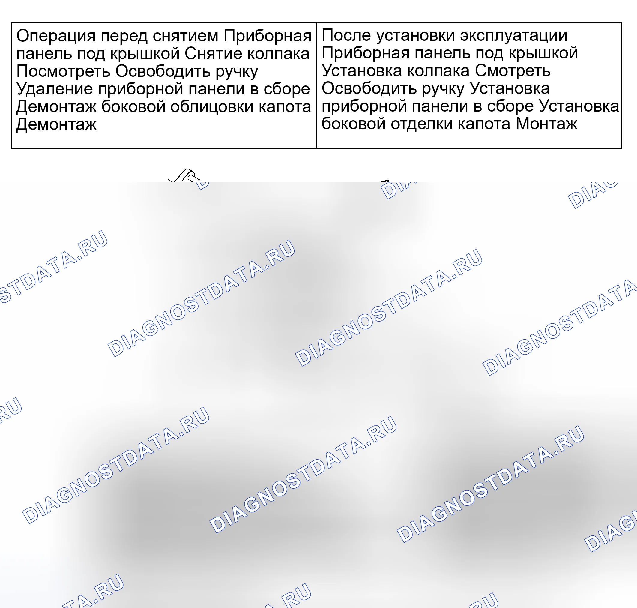 Рис. 14: ДЕМОНТАЖ И МОНТАЖ. Honda Envix I